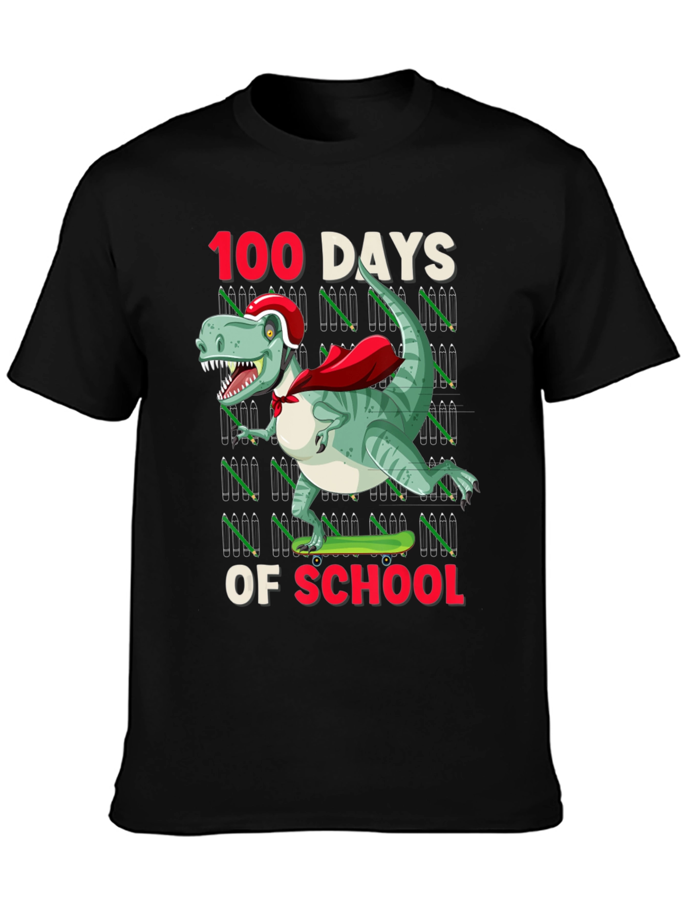 100 Days of School Dinosaur T-Shirt