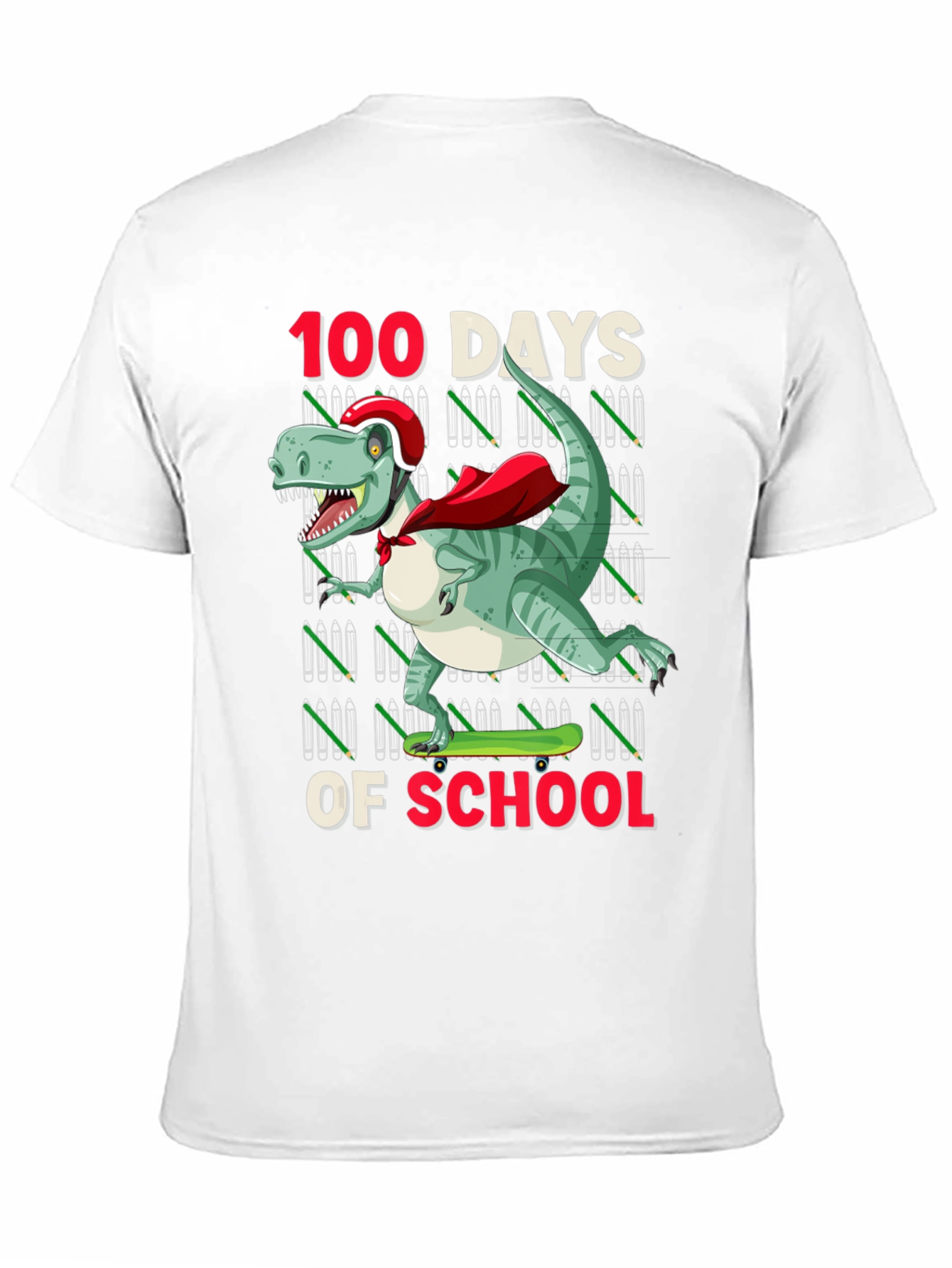 100 Days of School Dinosaur T-Shirt