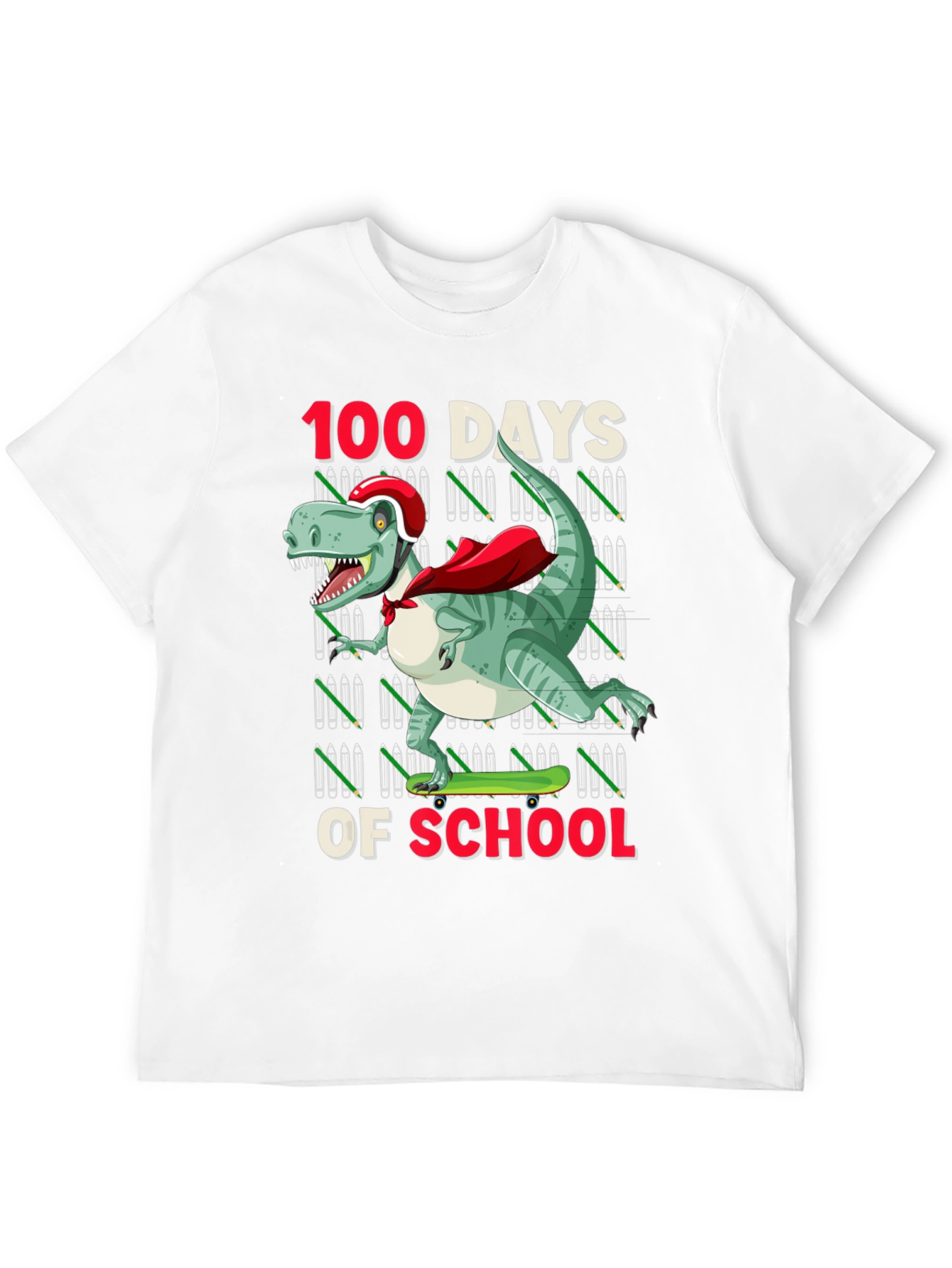 100 Days of School Dinosaur T-Shirt