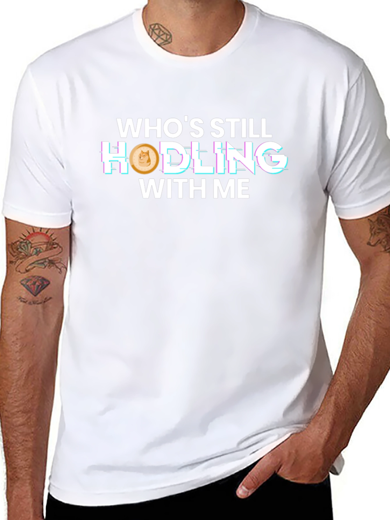 Whos Still Hodling With Me T-Shirt