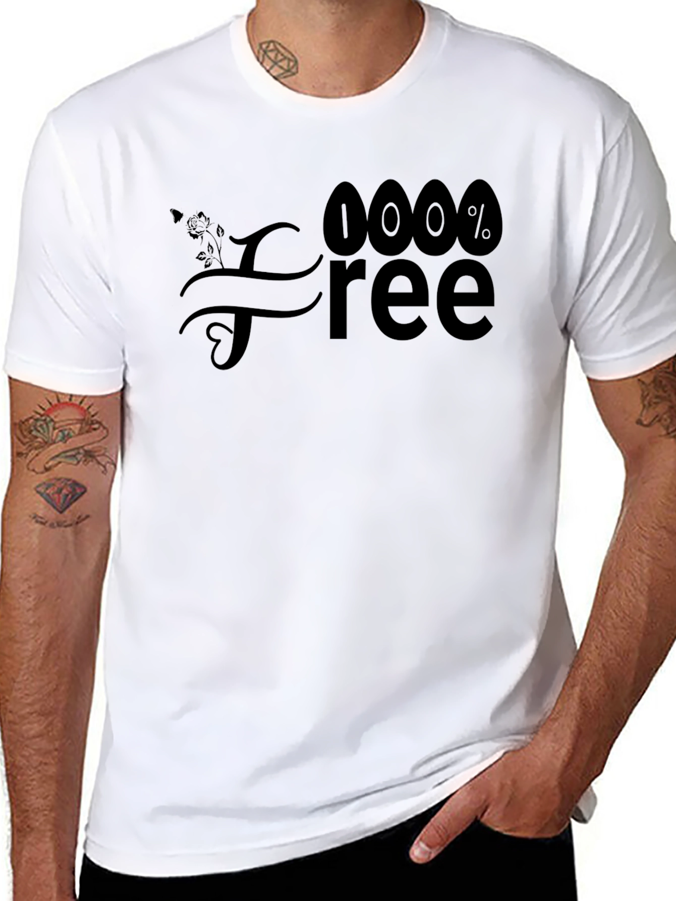 100% Free Graphic Tee - Unisex Casual Shirt
