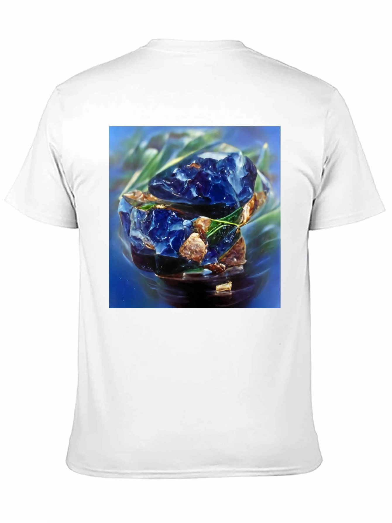 Abstract Blue Gem T-Shirt