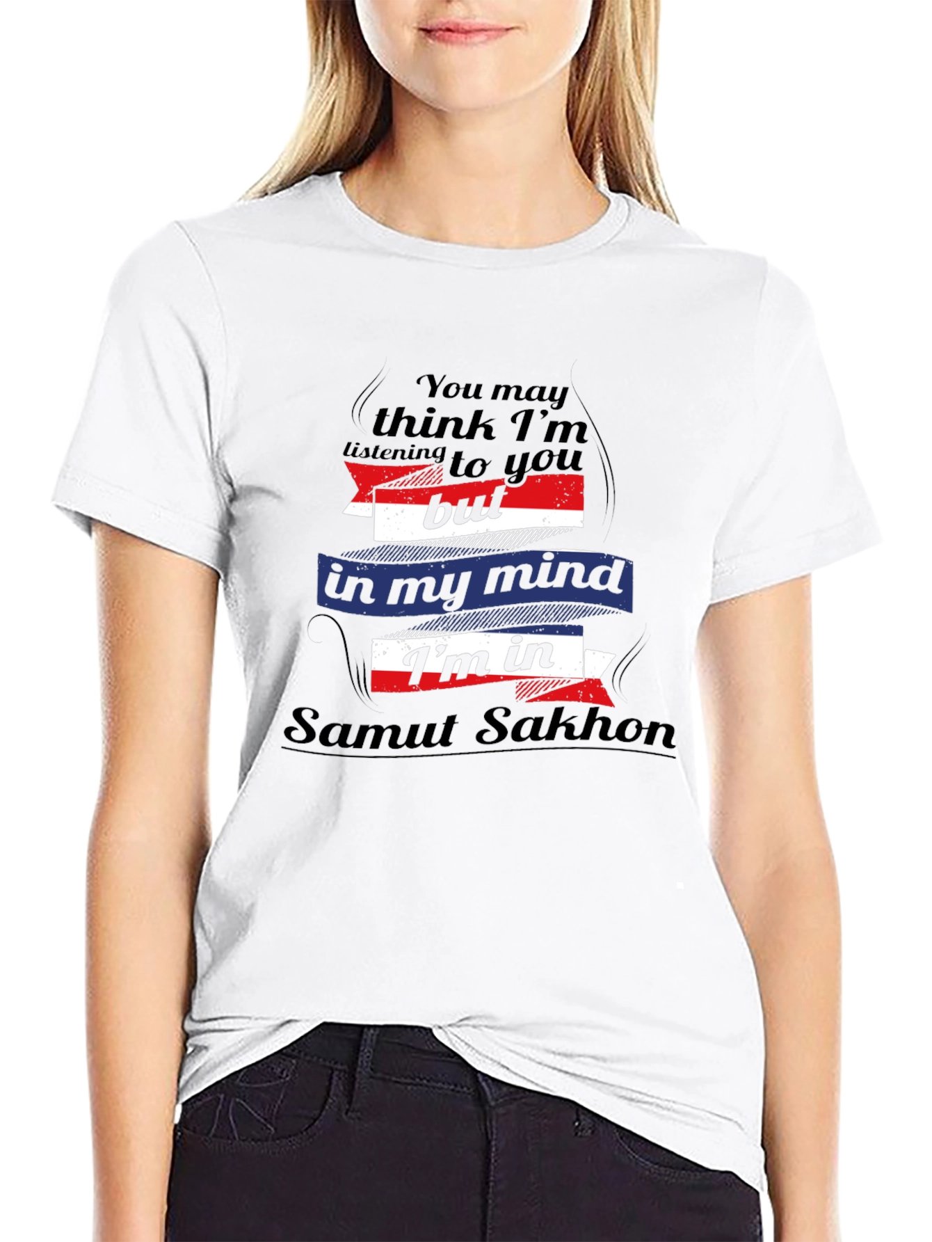 Samut Sakhon Mind Black T-Shirt