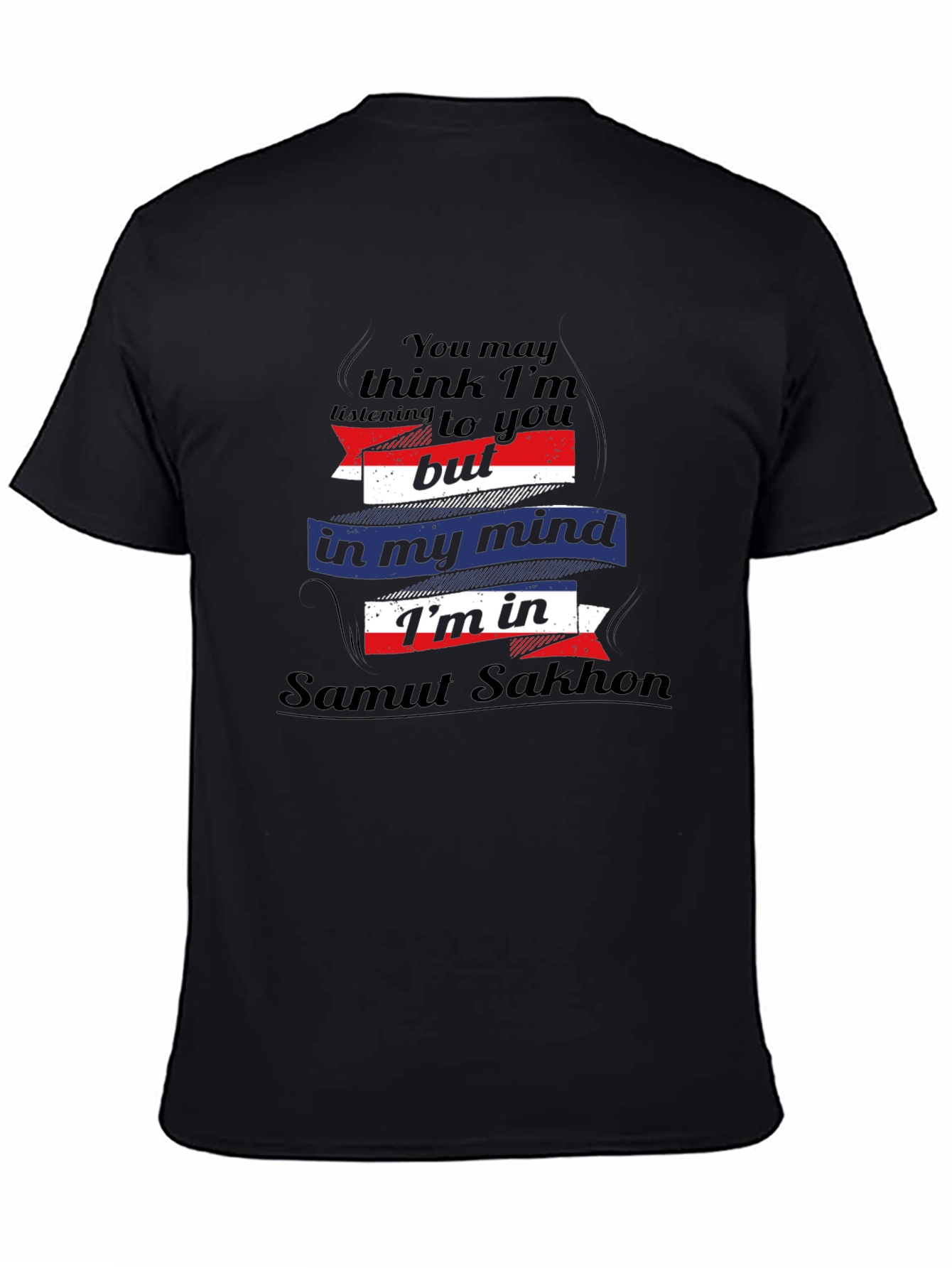 Samut Sakhon Mind Black T-Shirt