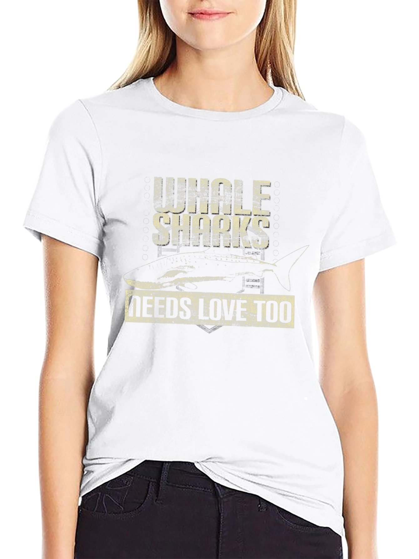 Whole Sharks Needs Love Too Graphic T-Shirt