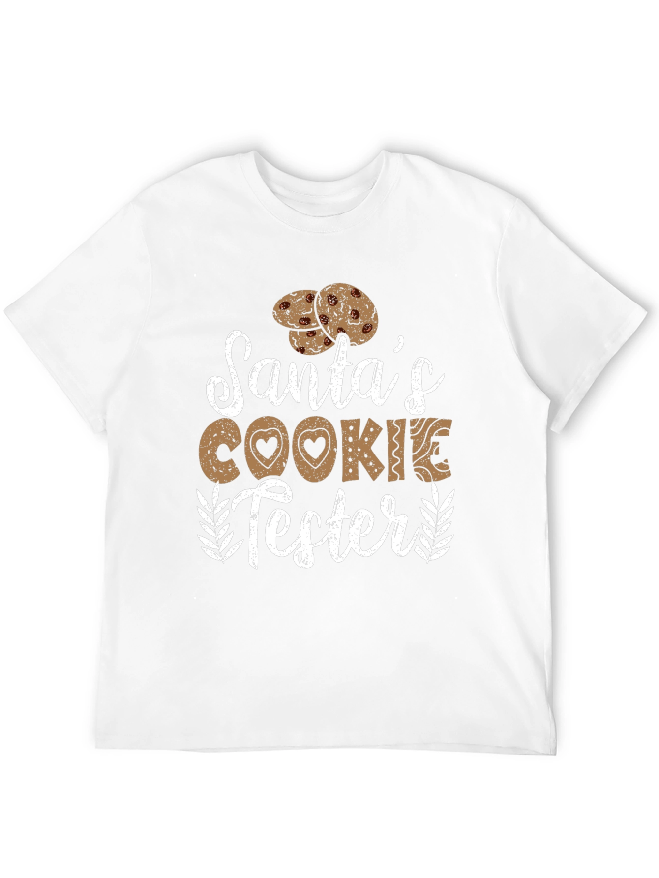 Santas Cookie Tester Graphic Tee