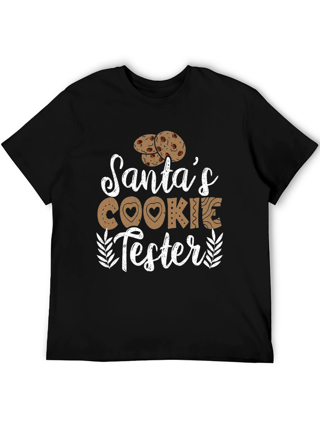 Santas Cookie Tester Graphic Tee