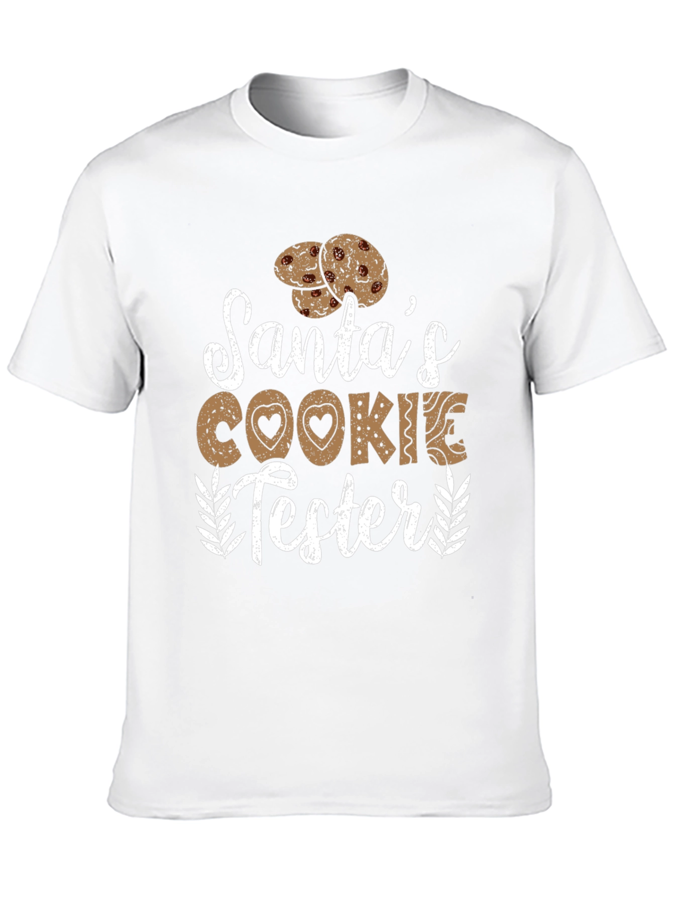Santas Cookie Tester Graphic Tee