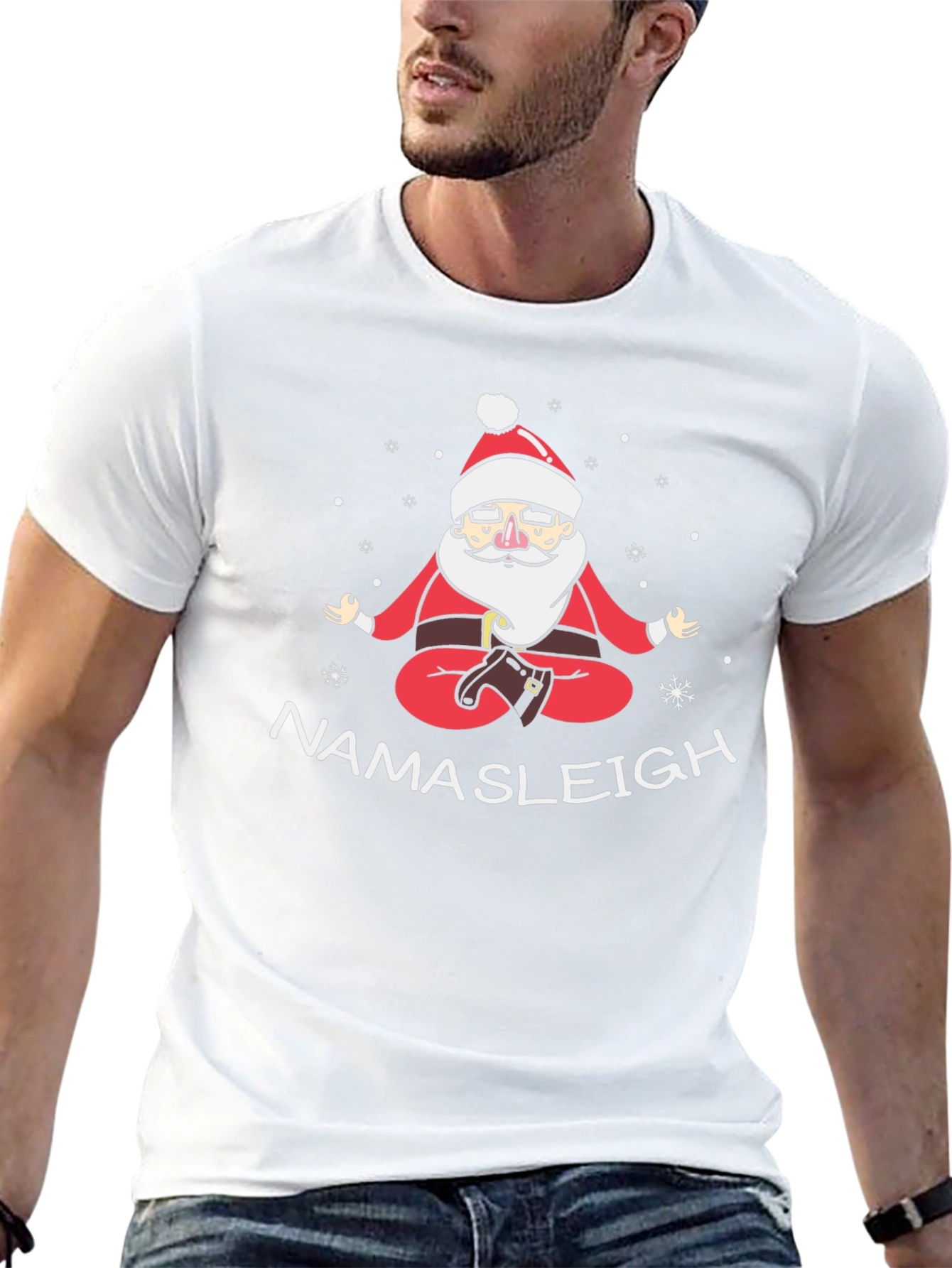 Yoga Santa Namasleigh T-Shirt