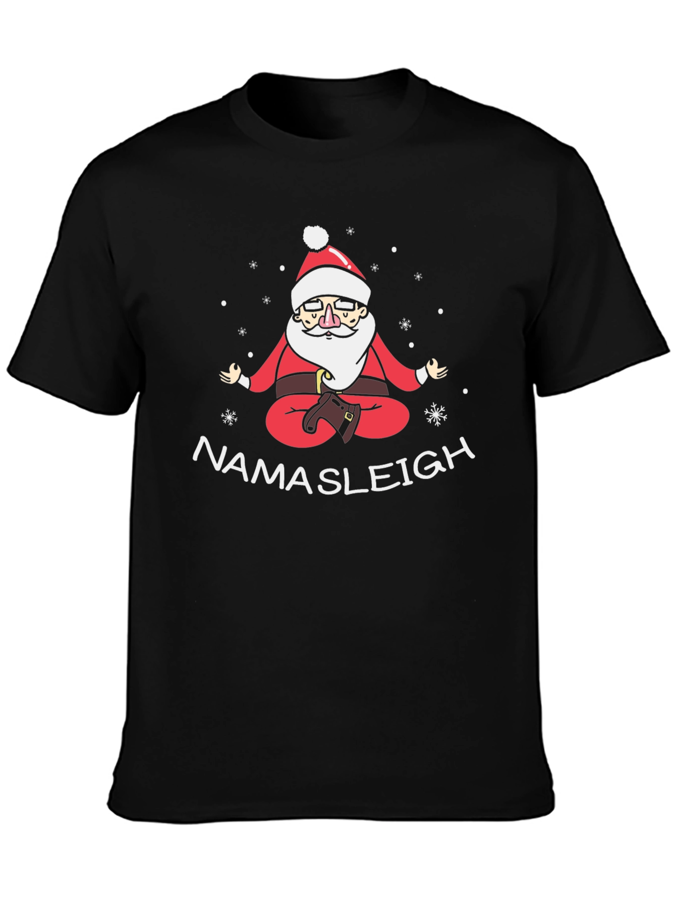 Yoga Santa Namasleigh T-Shirt