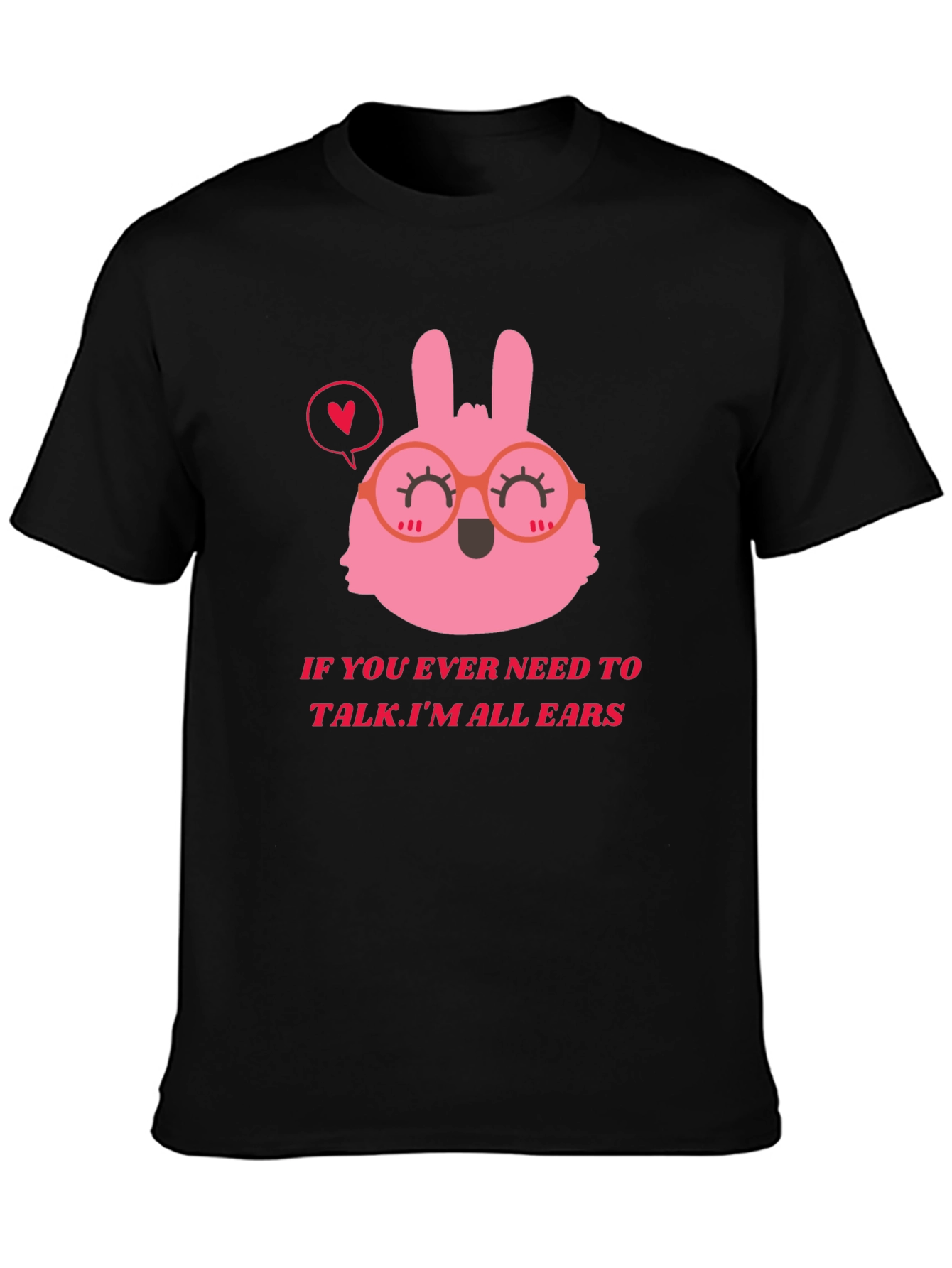 All Ears T-Shirt - Cute Bunny Design