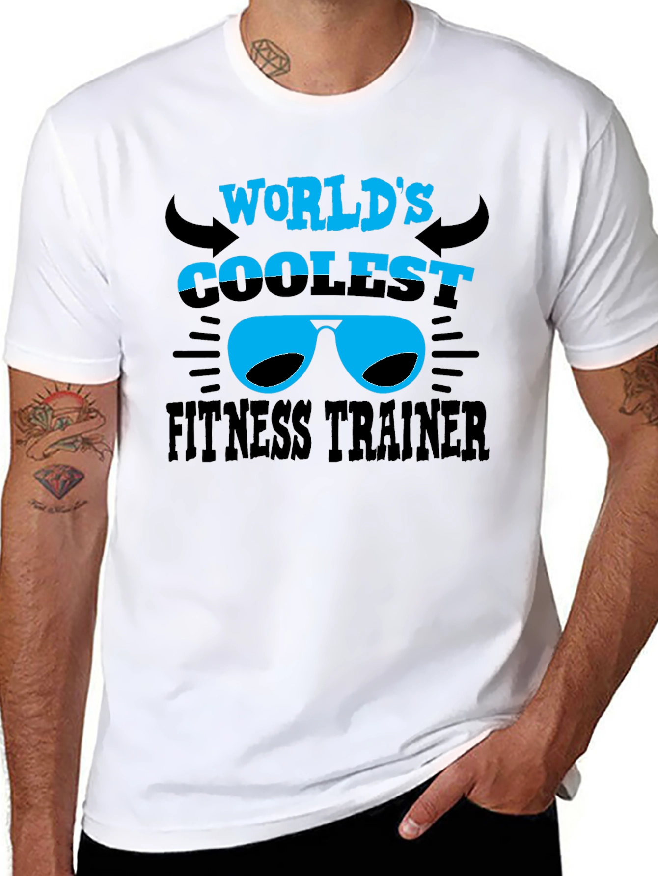 Worlds Coolest Fitness Trainer T-Shirt