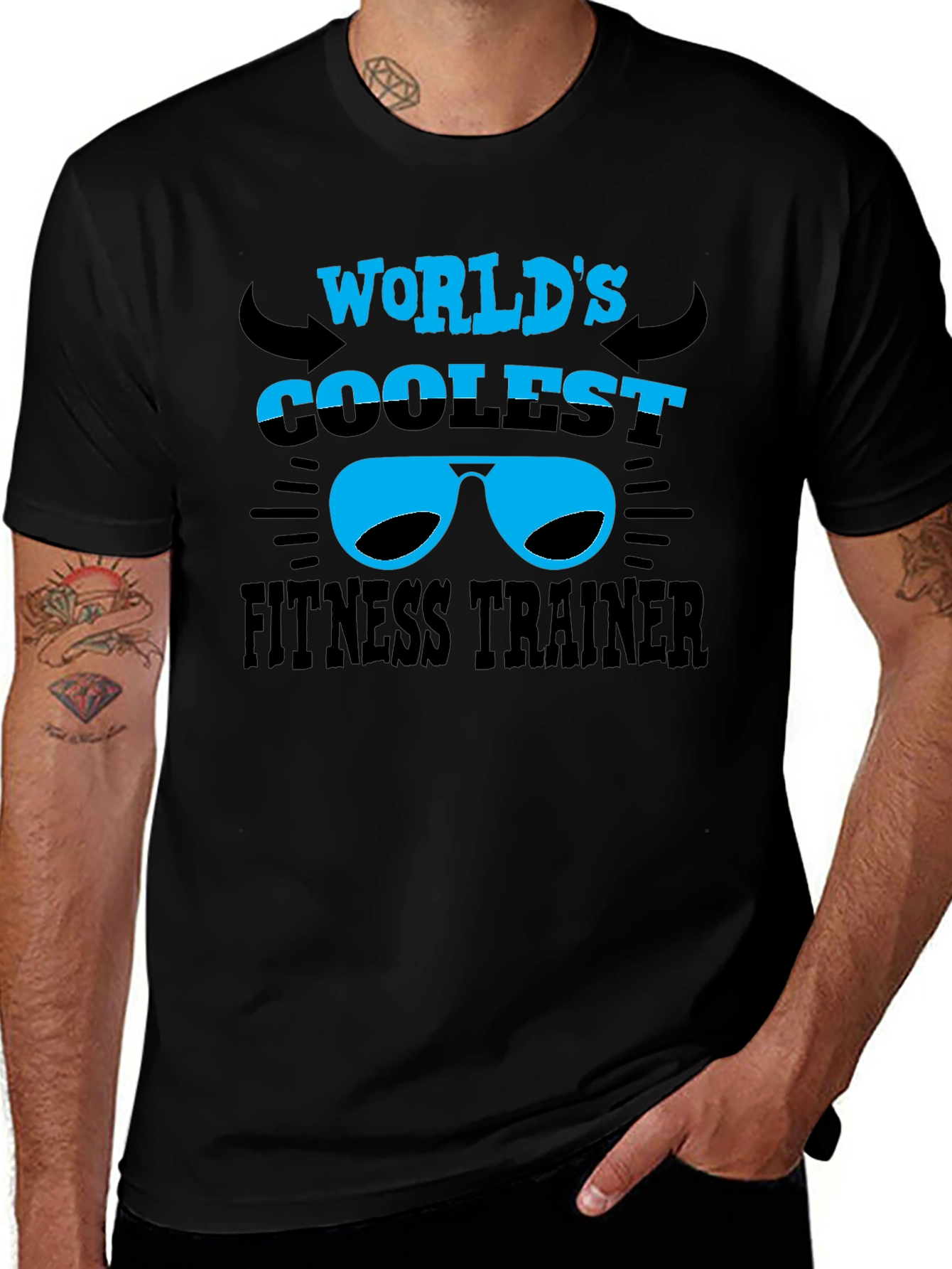 Worlds Coolest Fitness Trainer T-Shirt