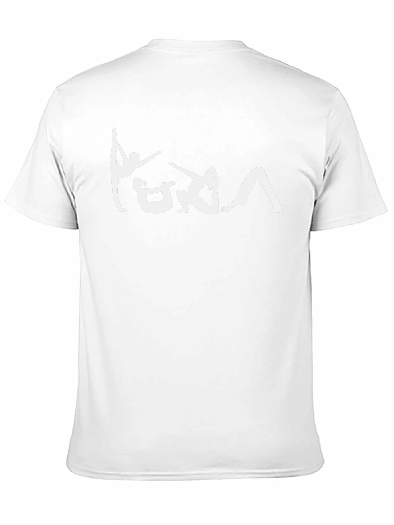 Yoga Pose Black T-Shirt - Fitness Apparel