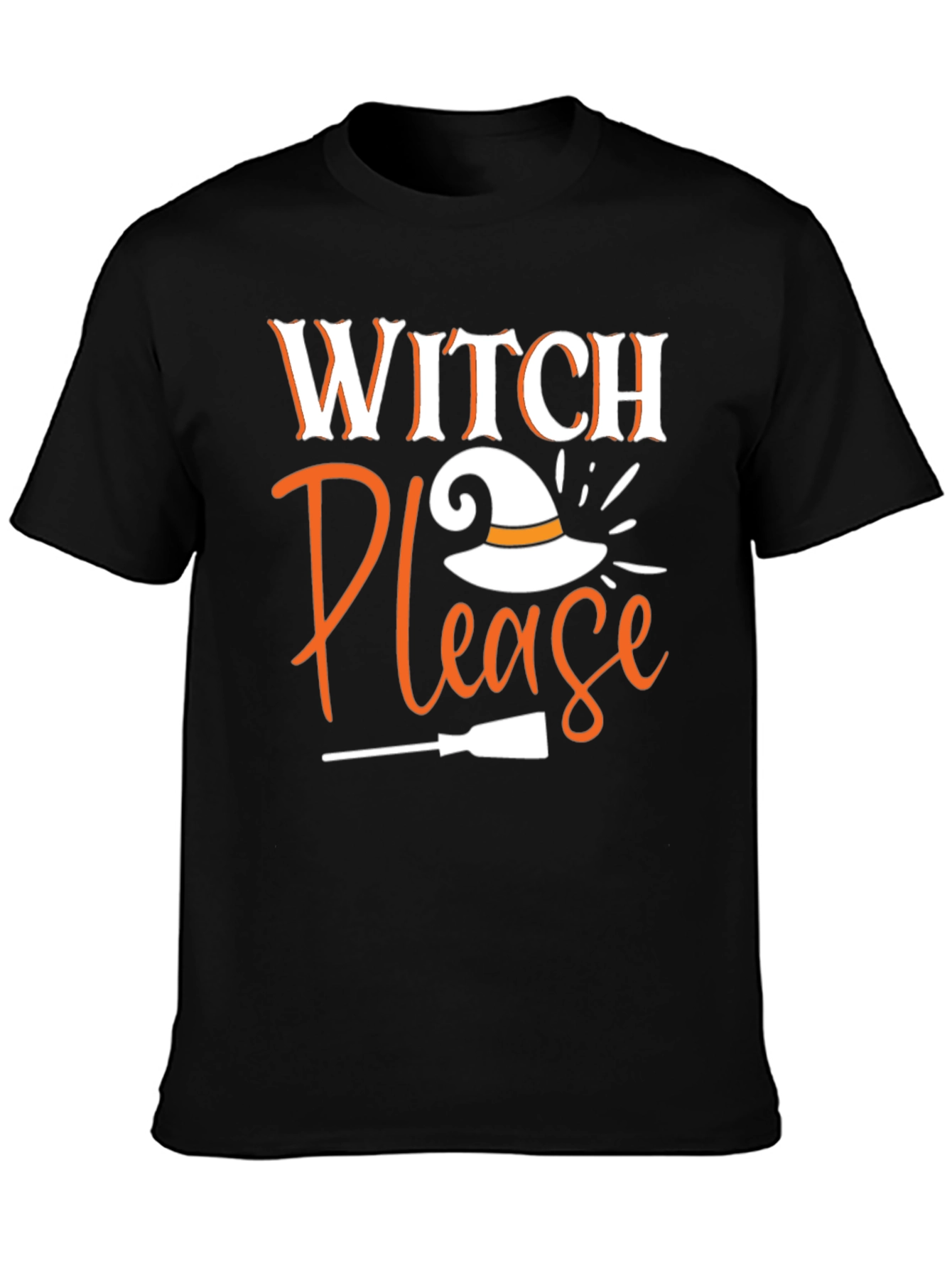 Witch Please Halloween T-Shirt - Black Tee