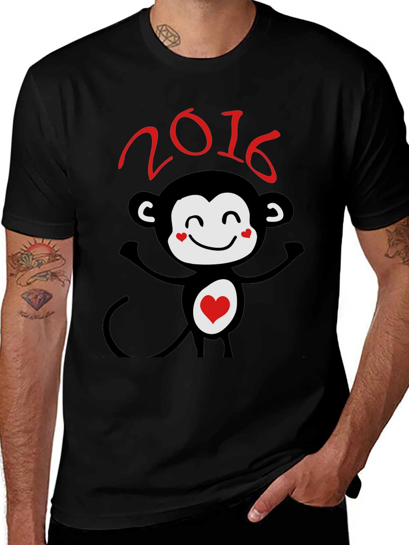 2016 Year of the Monkey Graphic Tee