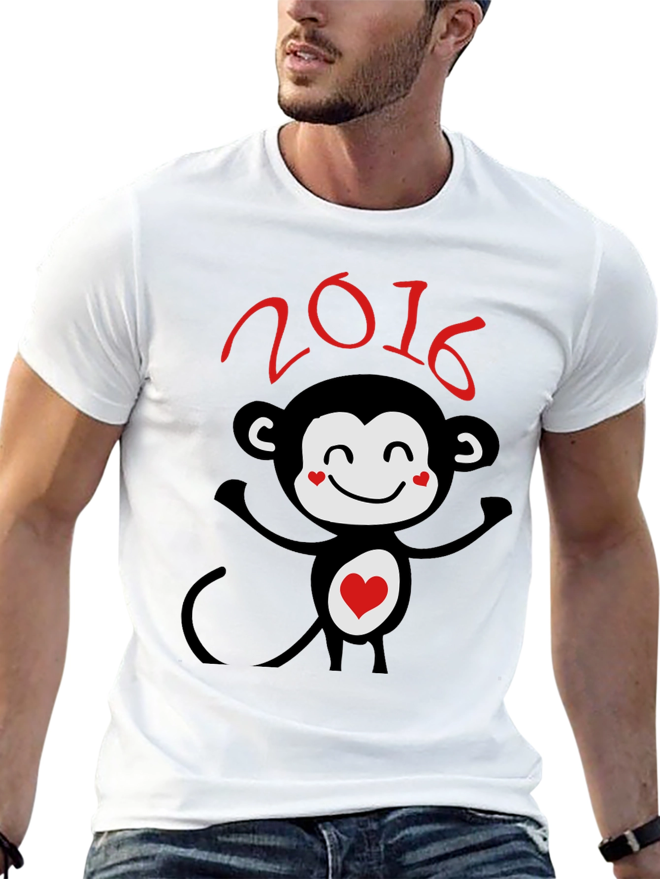2016 Year of the Monkey Graphic Tee