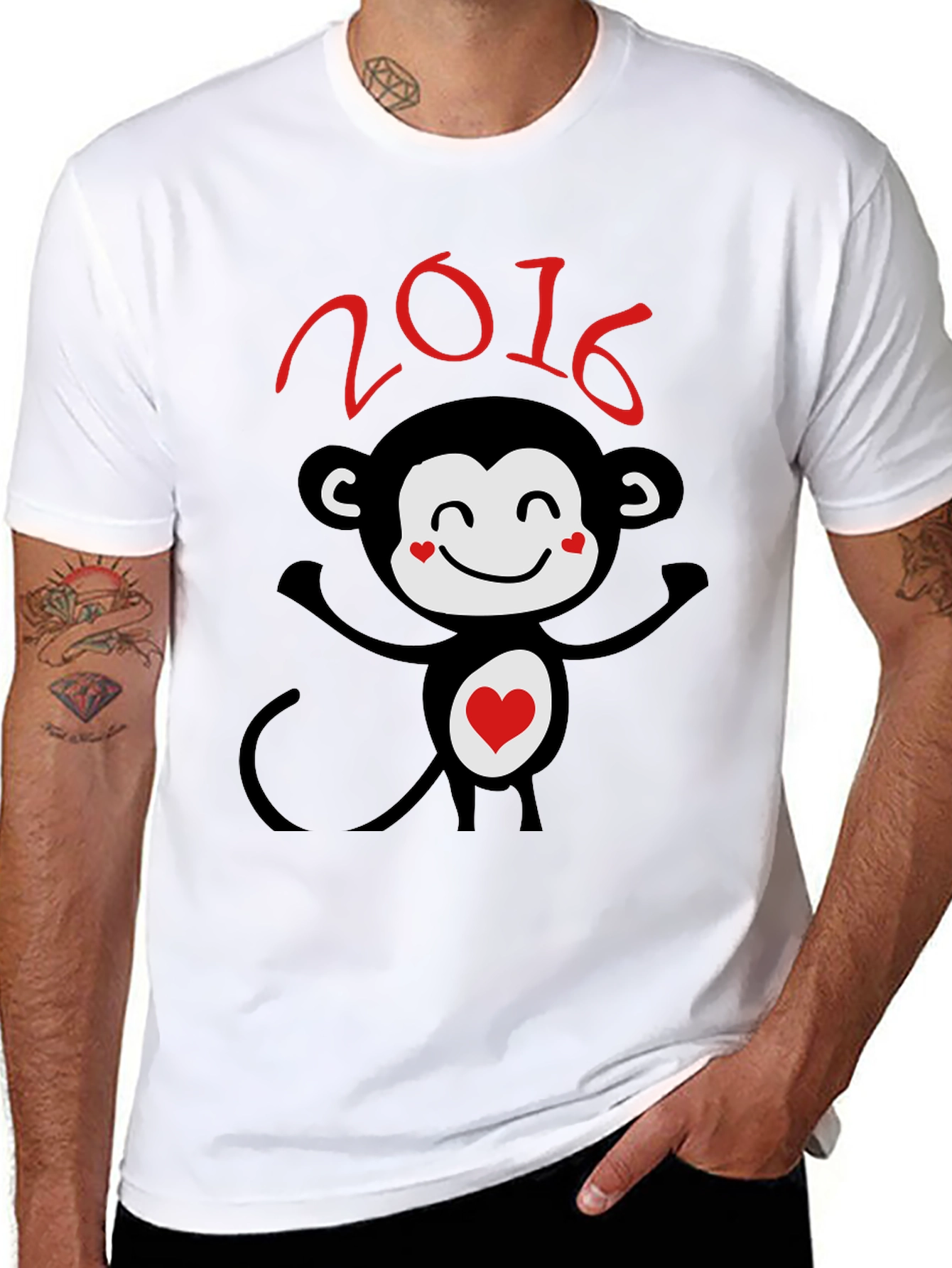 2016 Year of the Monkey Graphic Tee