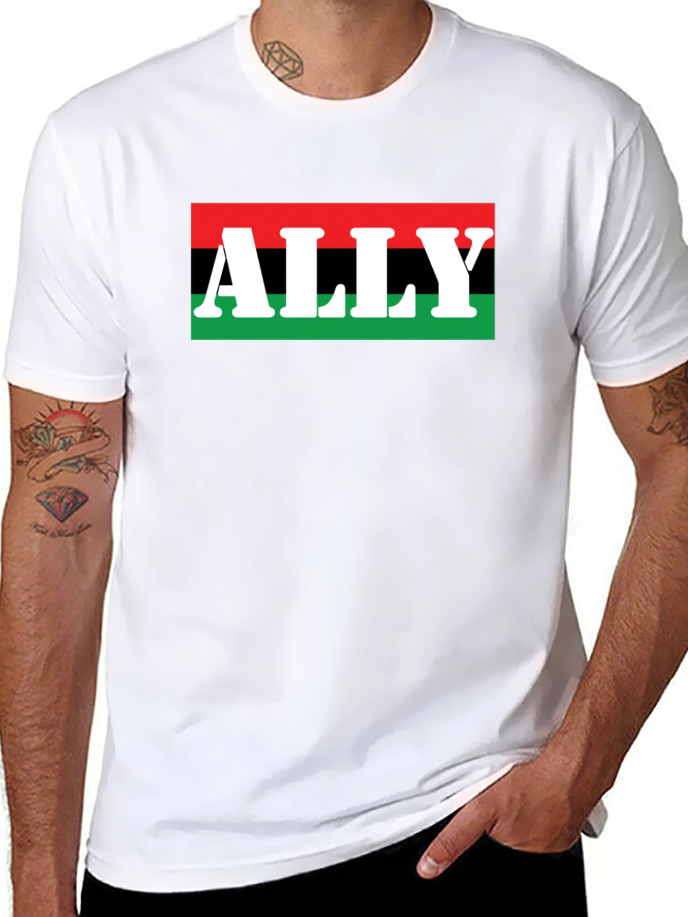ALLY Pan-African Colors T-Shirt