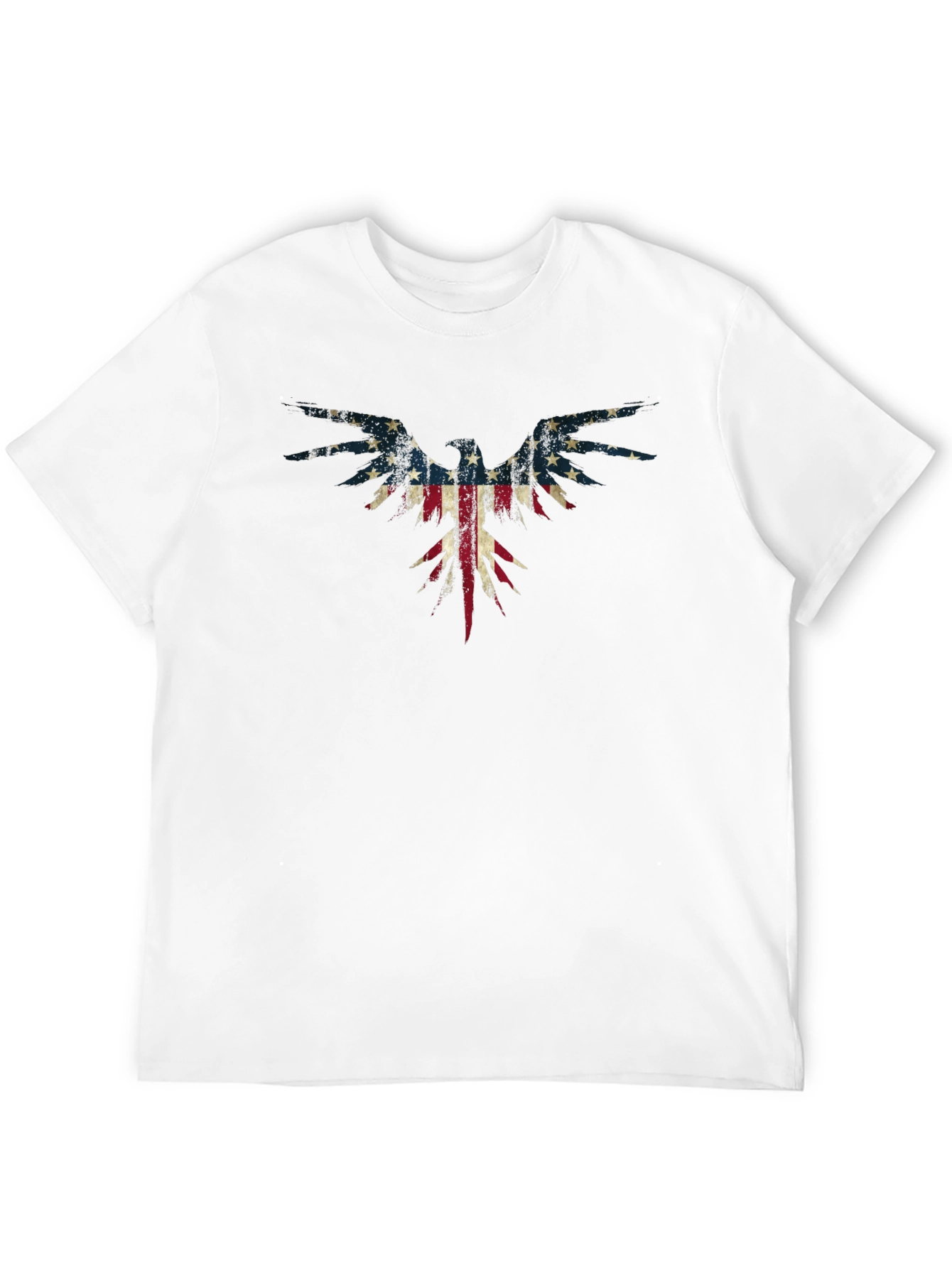 American Flag Eagle Graphic T-Shirt