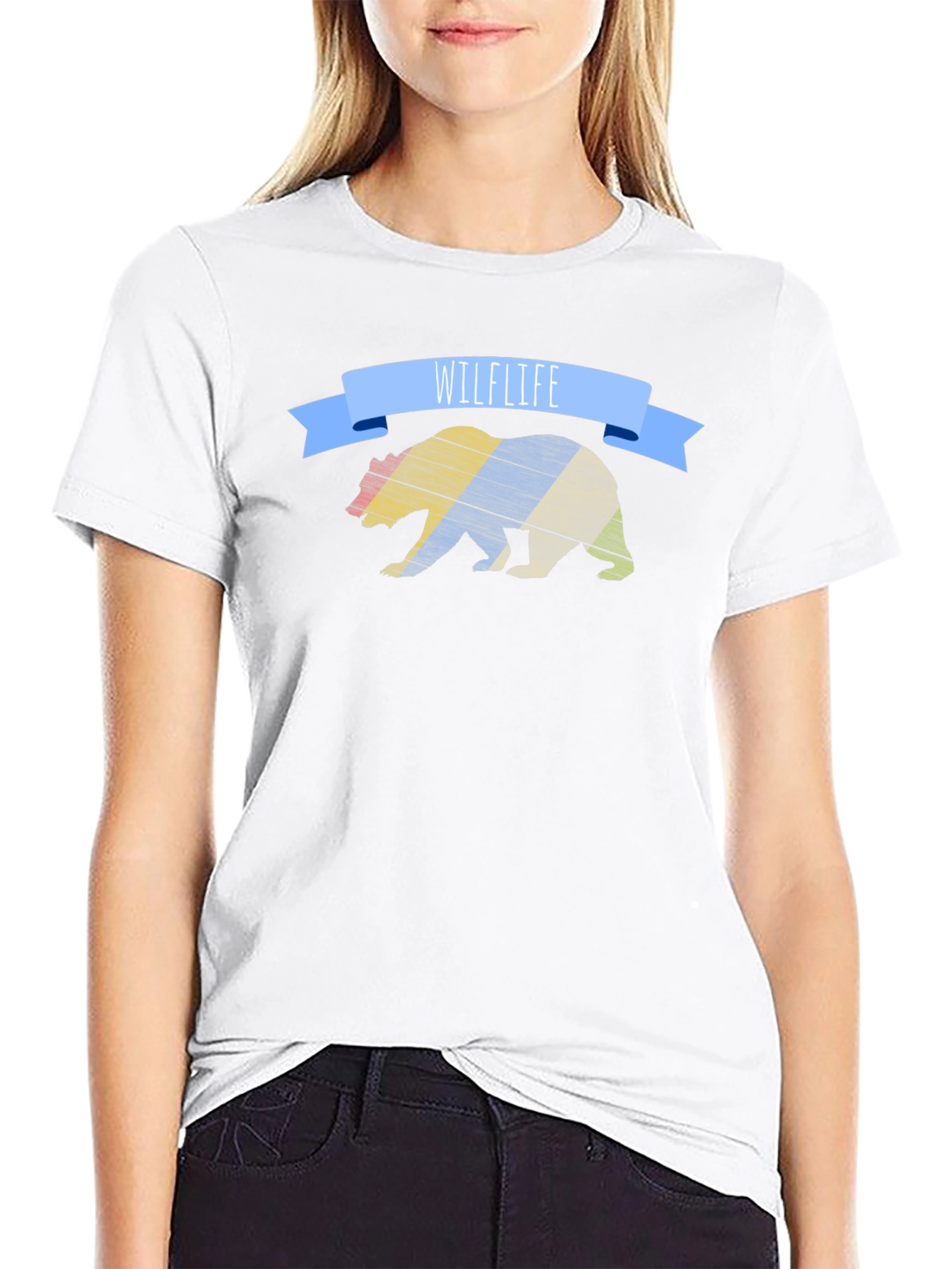 Wildlife Bear Graphic T-Shirt - Unisex Casual Tee