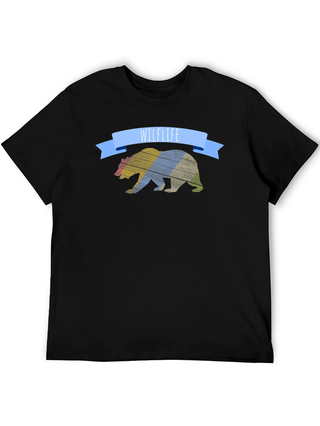 Wildlife Bear Graphic T-Shirt - Unisex Casual Tee