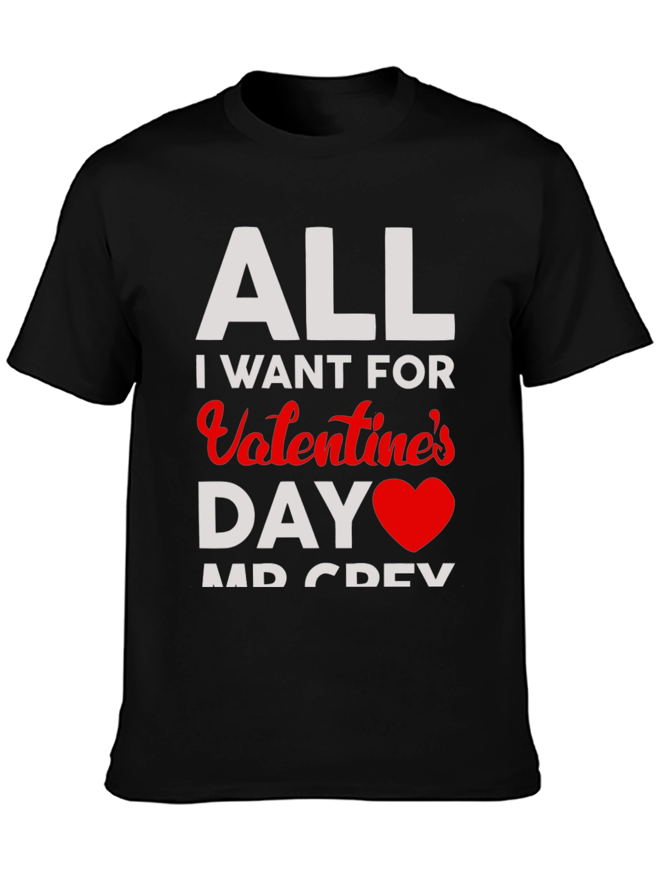 All I Want for Valentines Day T-Shirt