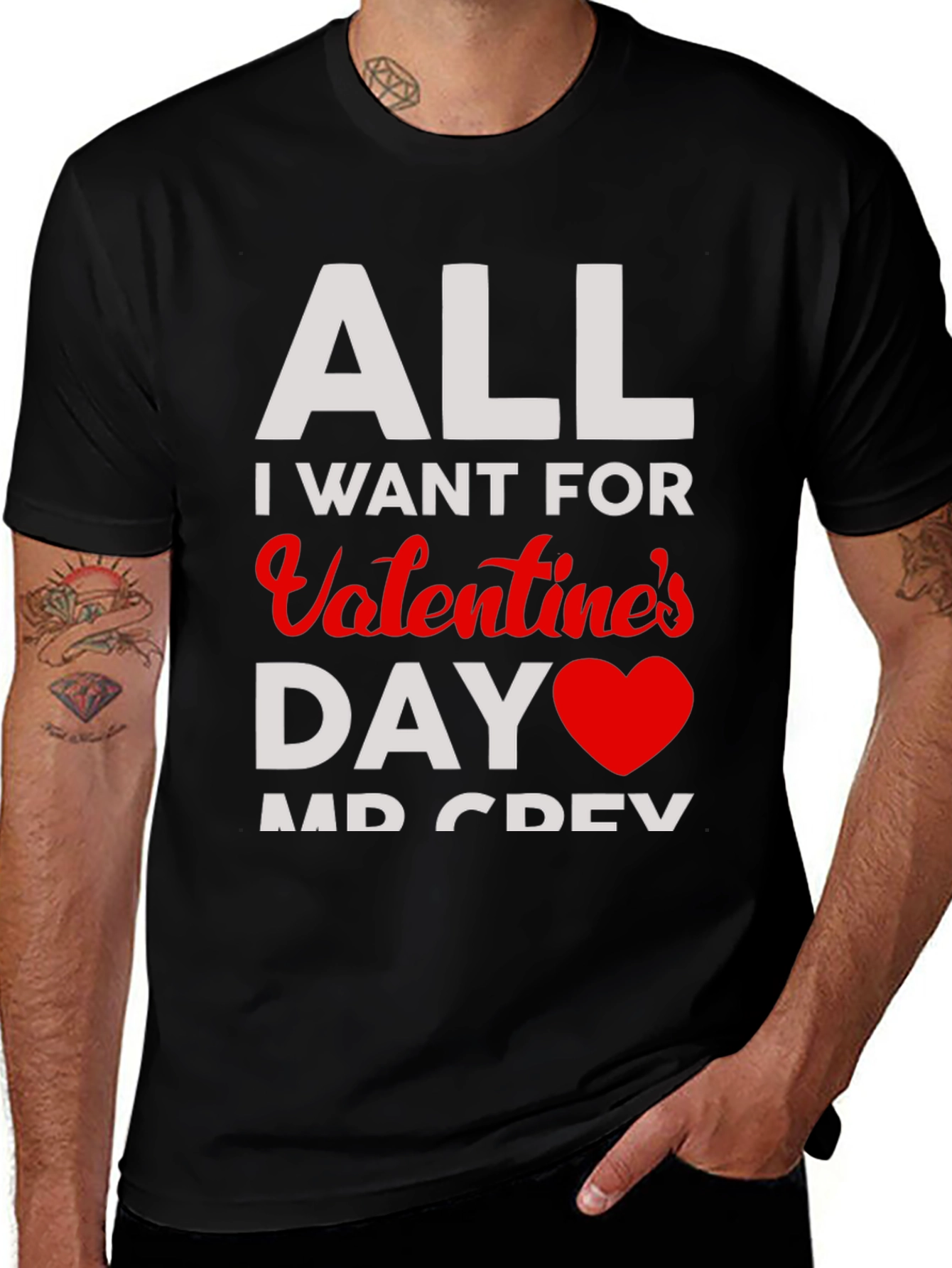 All I Want for Valentines Day T-Shirt