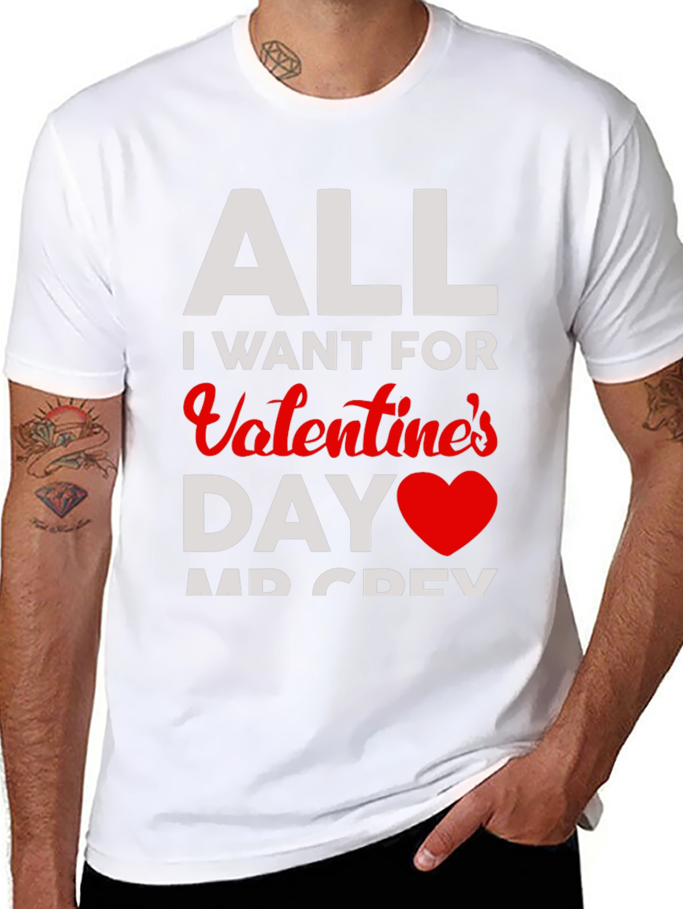 All I Want for Valentines Day T-Shirt