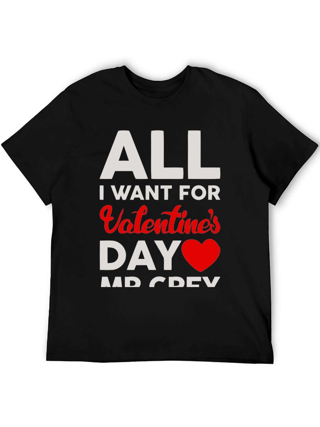 All I Want for Valentines Day T-Shirt