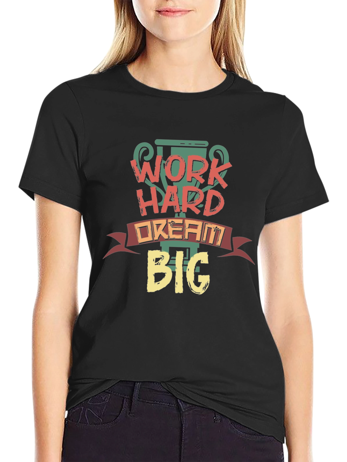 Work Hard Dream Big Graphic Tee