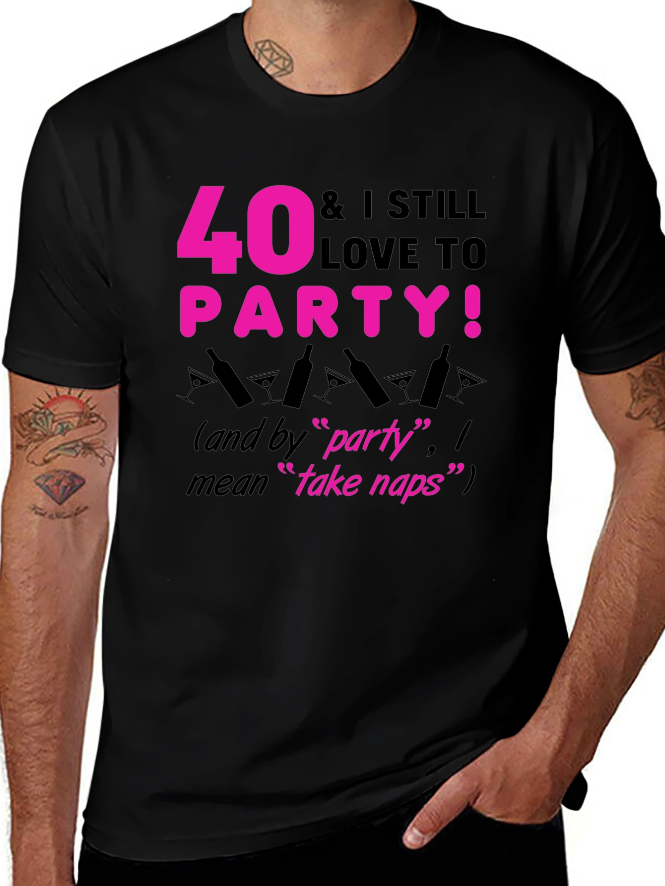 40 & Still Love to Party T-Shirt