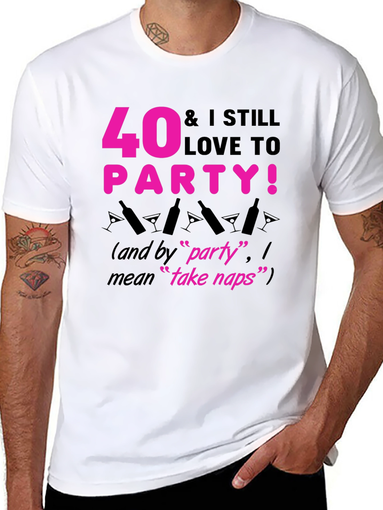 40 & Still Love to Party T-Shirt