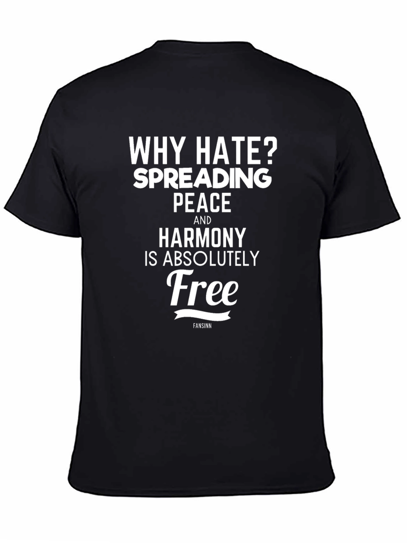 Why Hate? Spread Peace T-Shirt