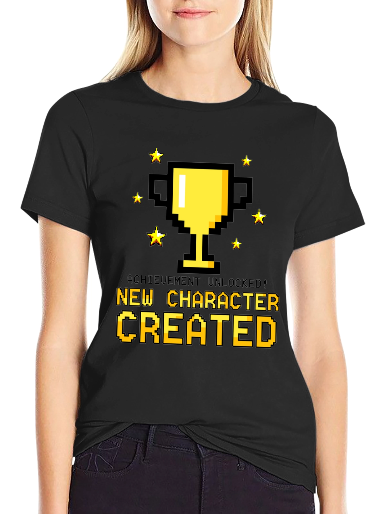 Achievement Unlocked: New Character Created T-Shirt
