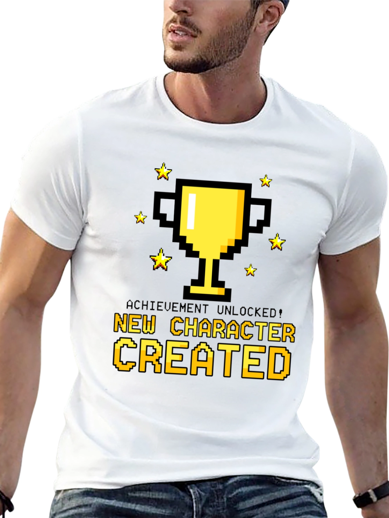 Achievement Unlocked: New Character Created T-Shirt
