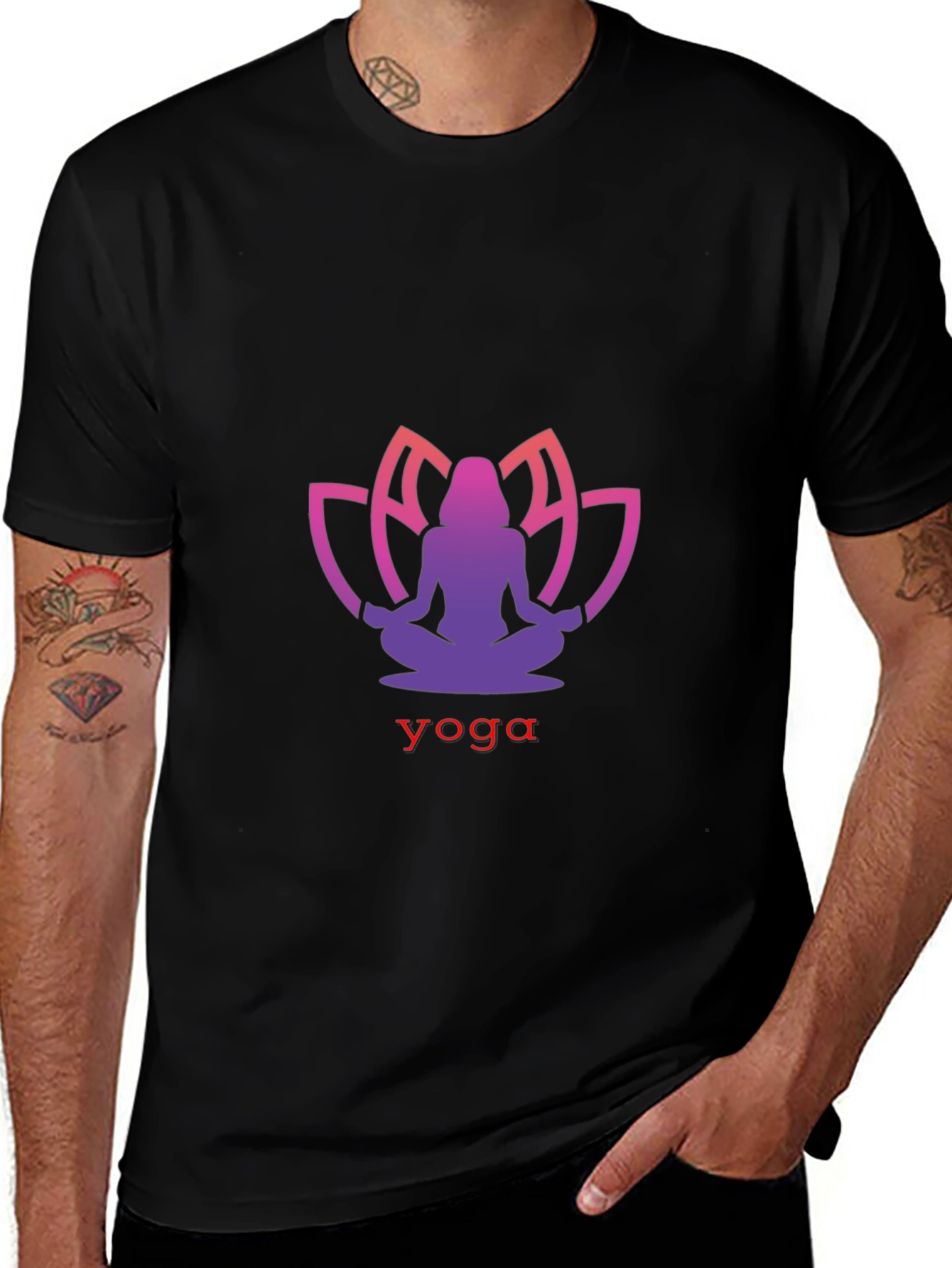 Yoga Lotus T-Shirt - Meditate in Style!