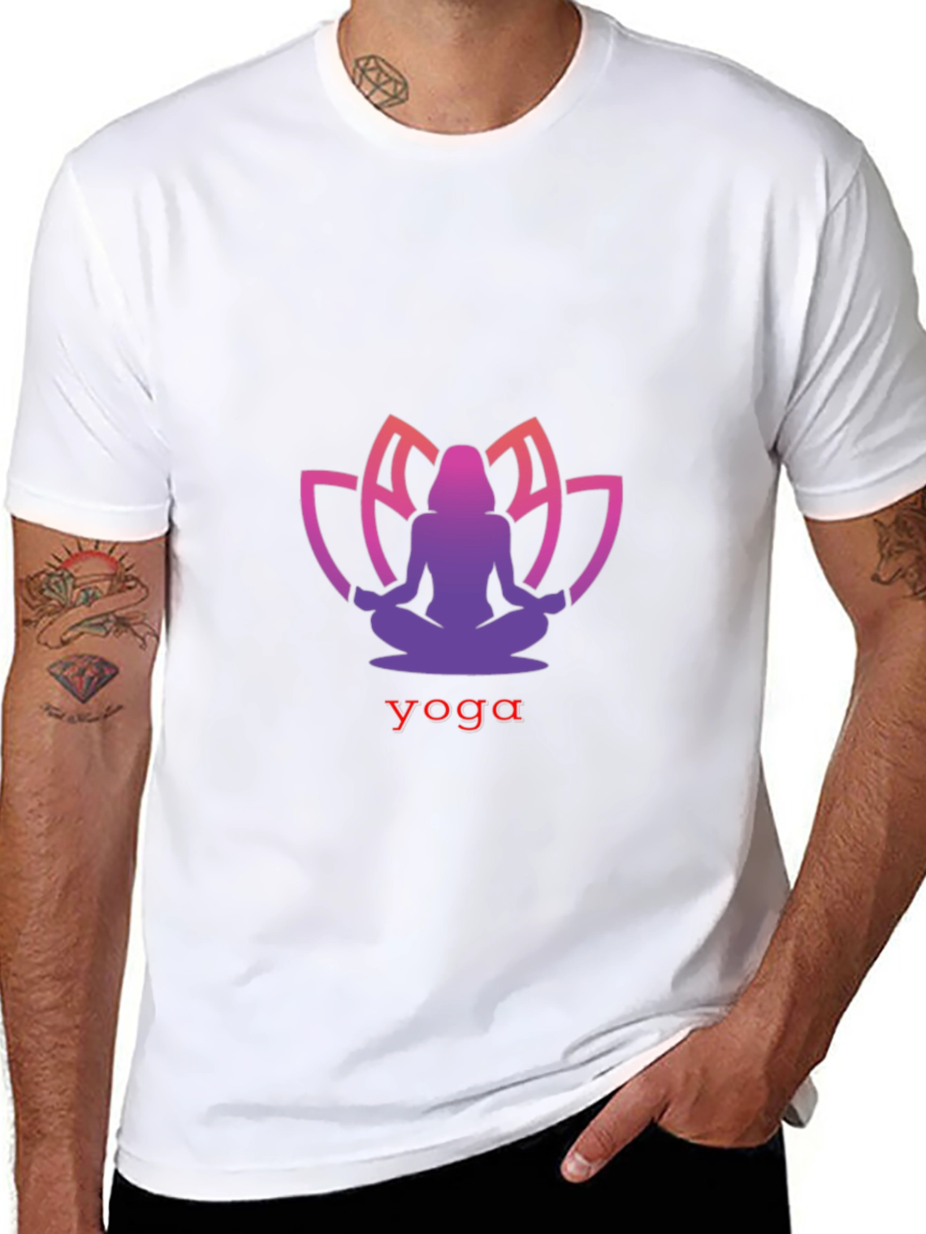 Yoga Lotus T-Shirt - Meditate in Style!