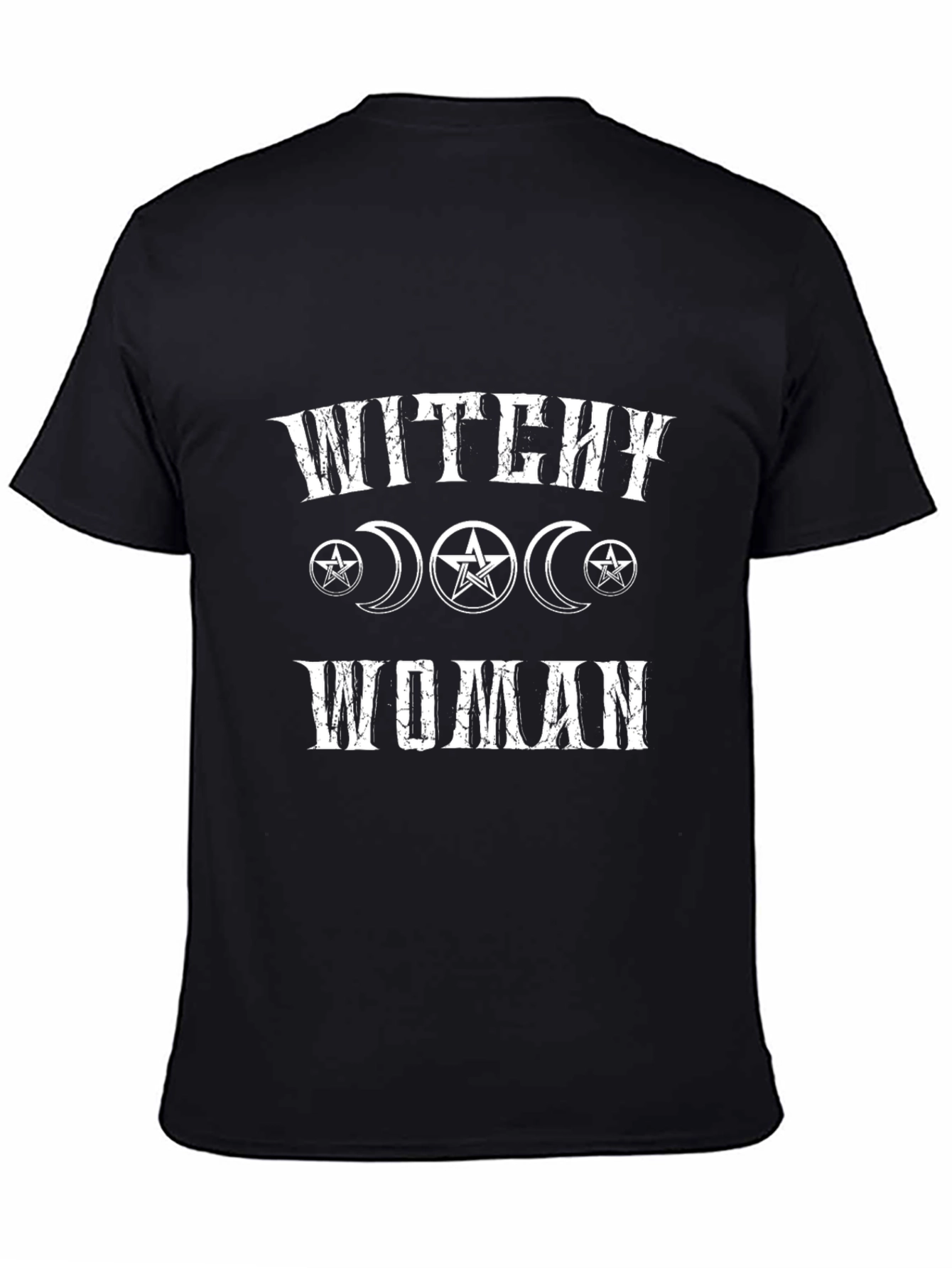Witchey Woman Graphic T-Shirt - Black Cotton Tee