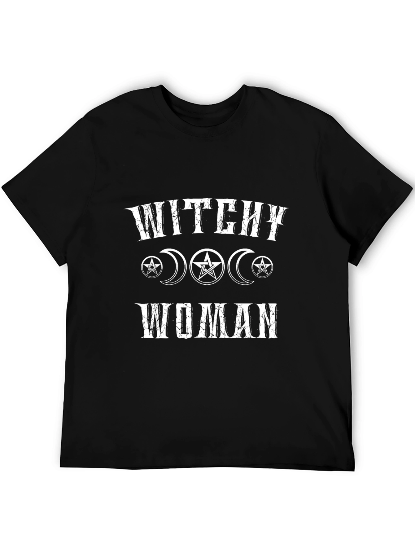 Witchey Woman Graphic T-Shirt - Black Cotton Tee