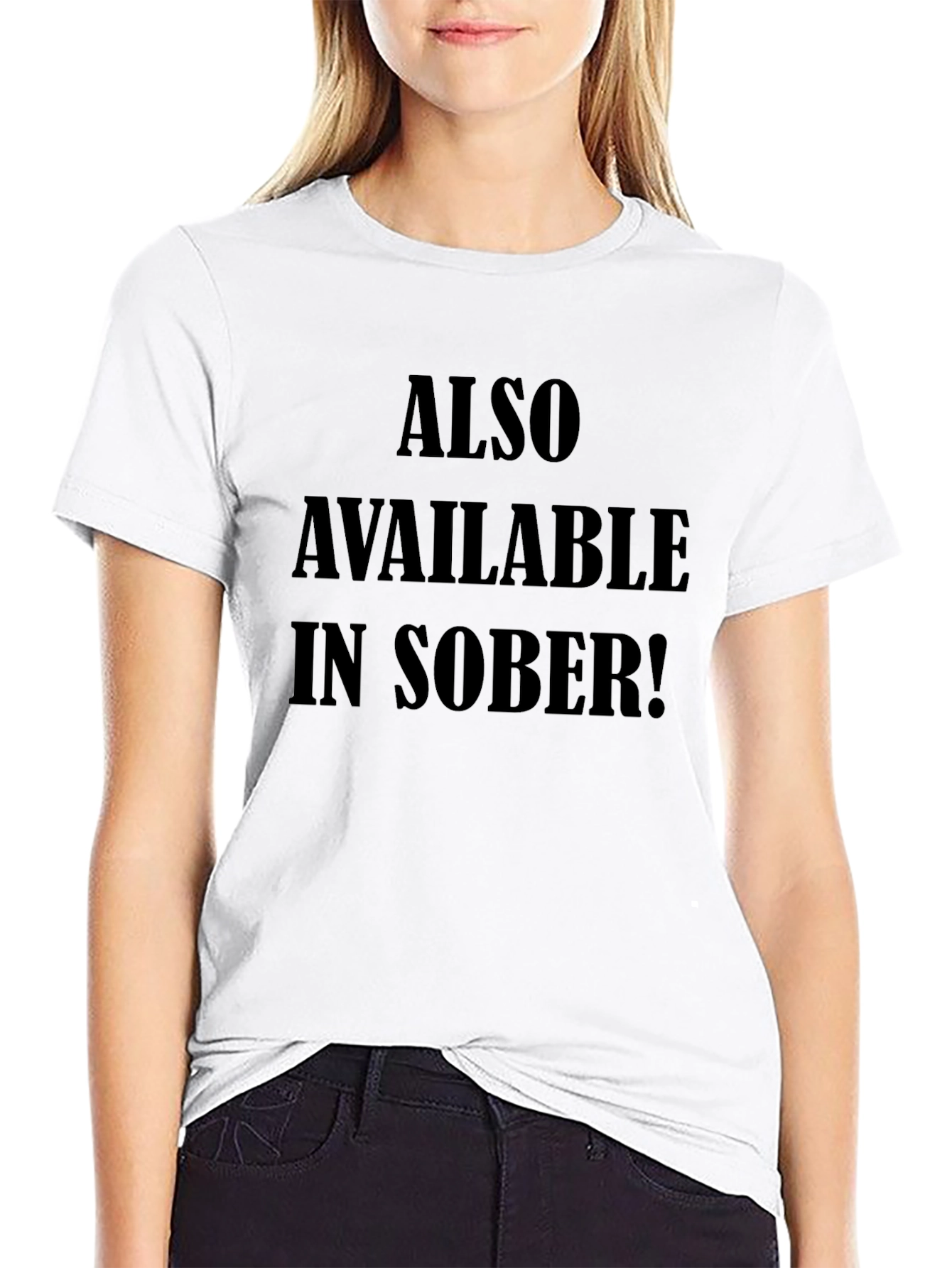 Also Available in Sober Funny Black T-Shirt