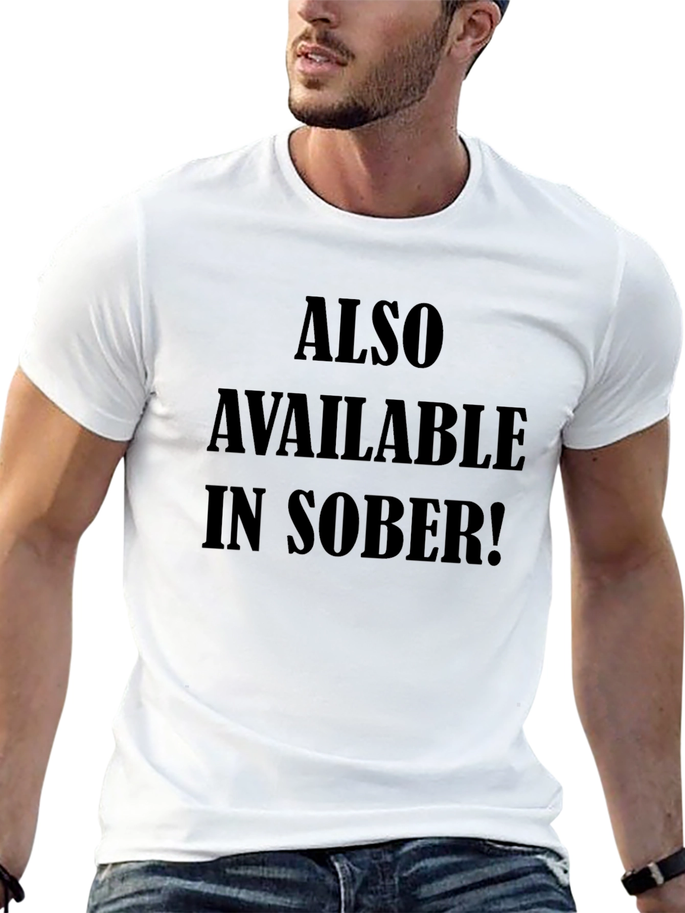 Also Available in Sober Funny Black T-Shirt