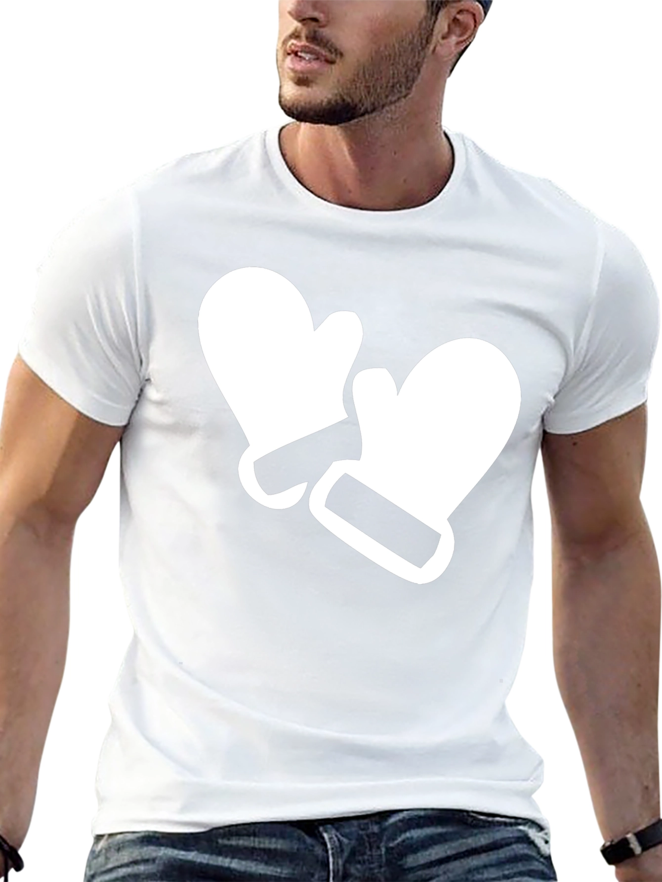 Winter Mittens Graphic Tee - Soft Cotton Blend