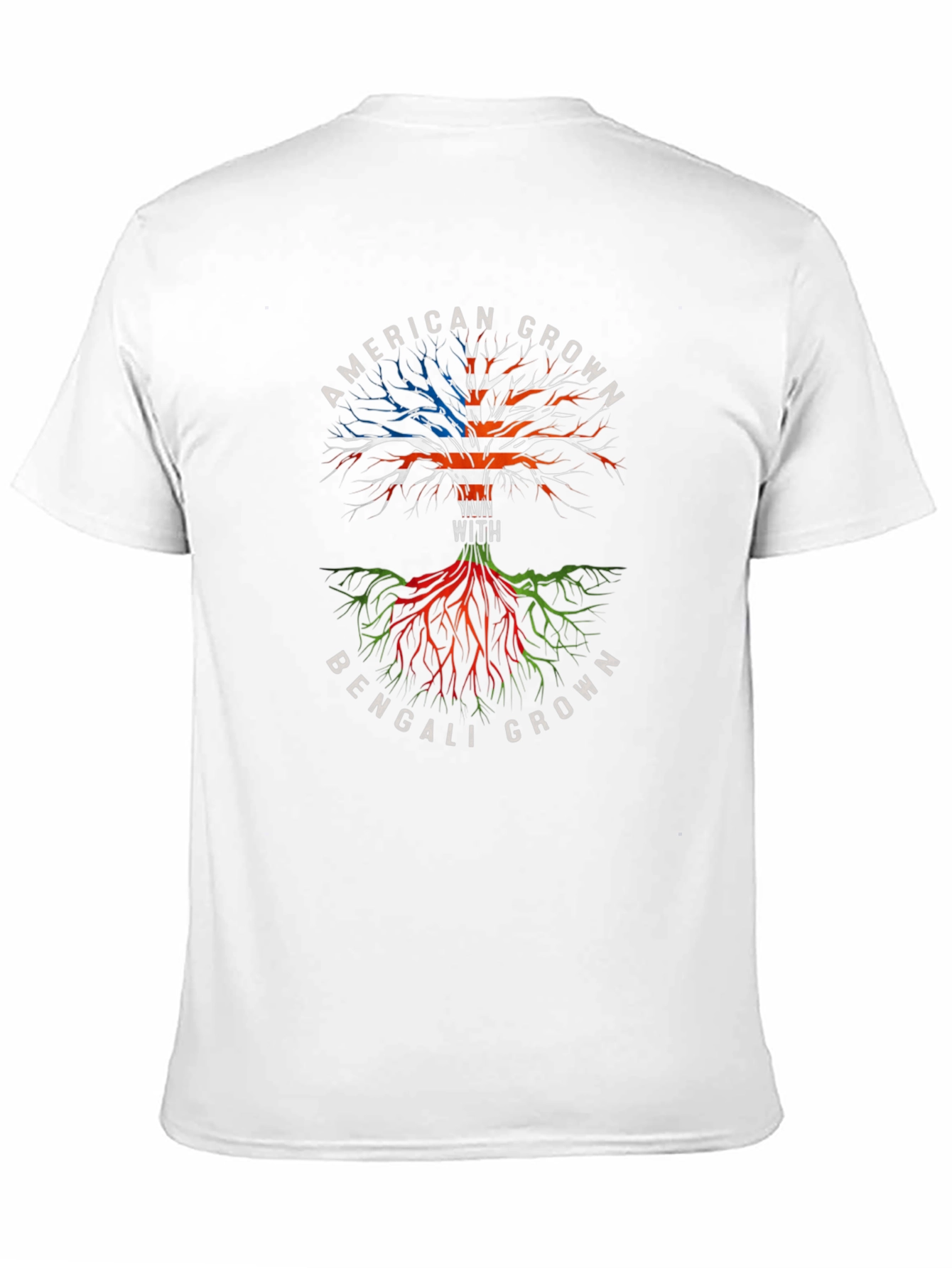 American Bengali Roots Graphic T-Shirt