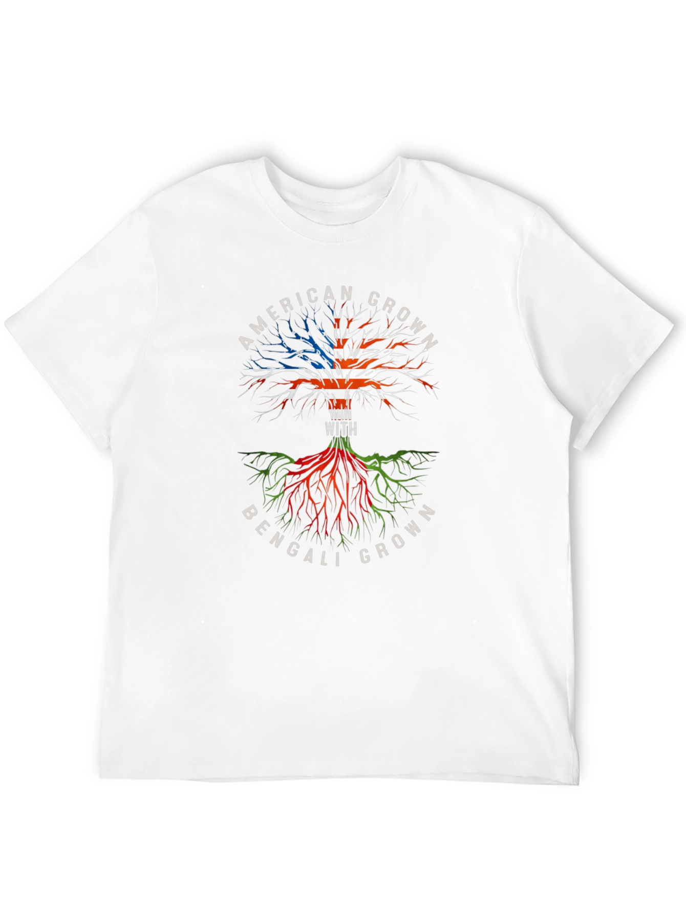 American Bengali Roots Graphic T-Shirt