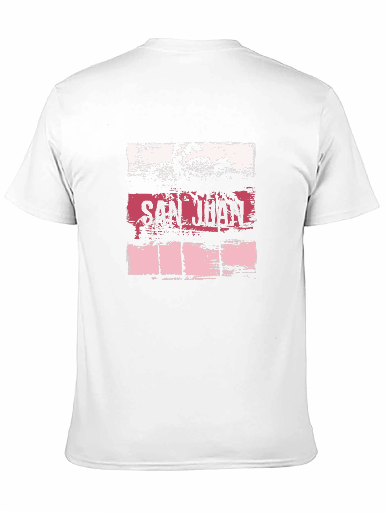 San Juan Retro Palm Tree Graphic T-Shirt