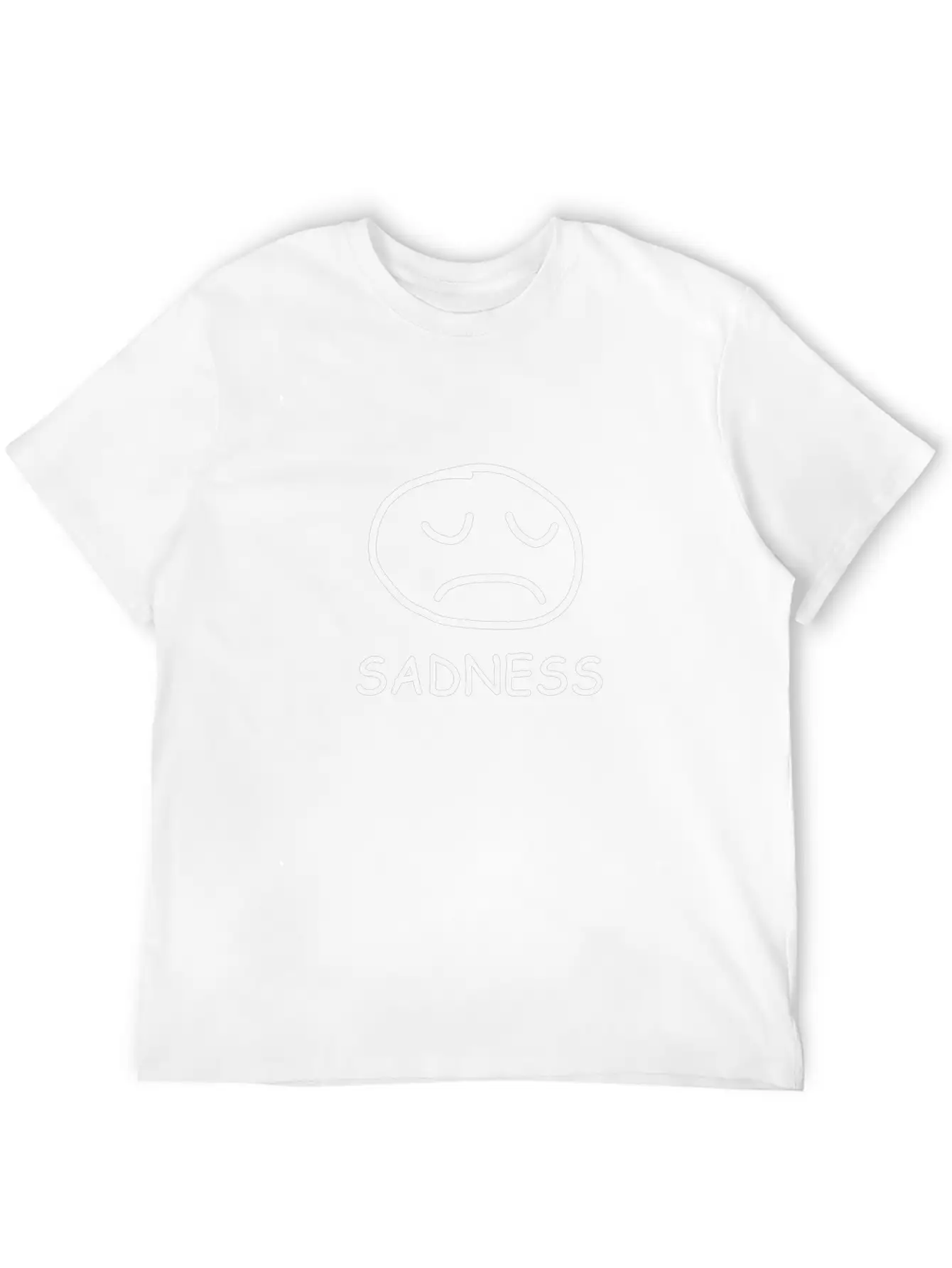 Sadness Casual Graphic T-Shirt – Simple And Comfortable Daily Wear