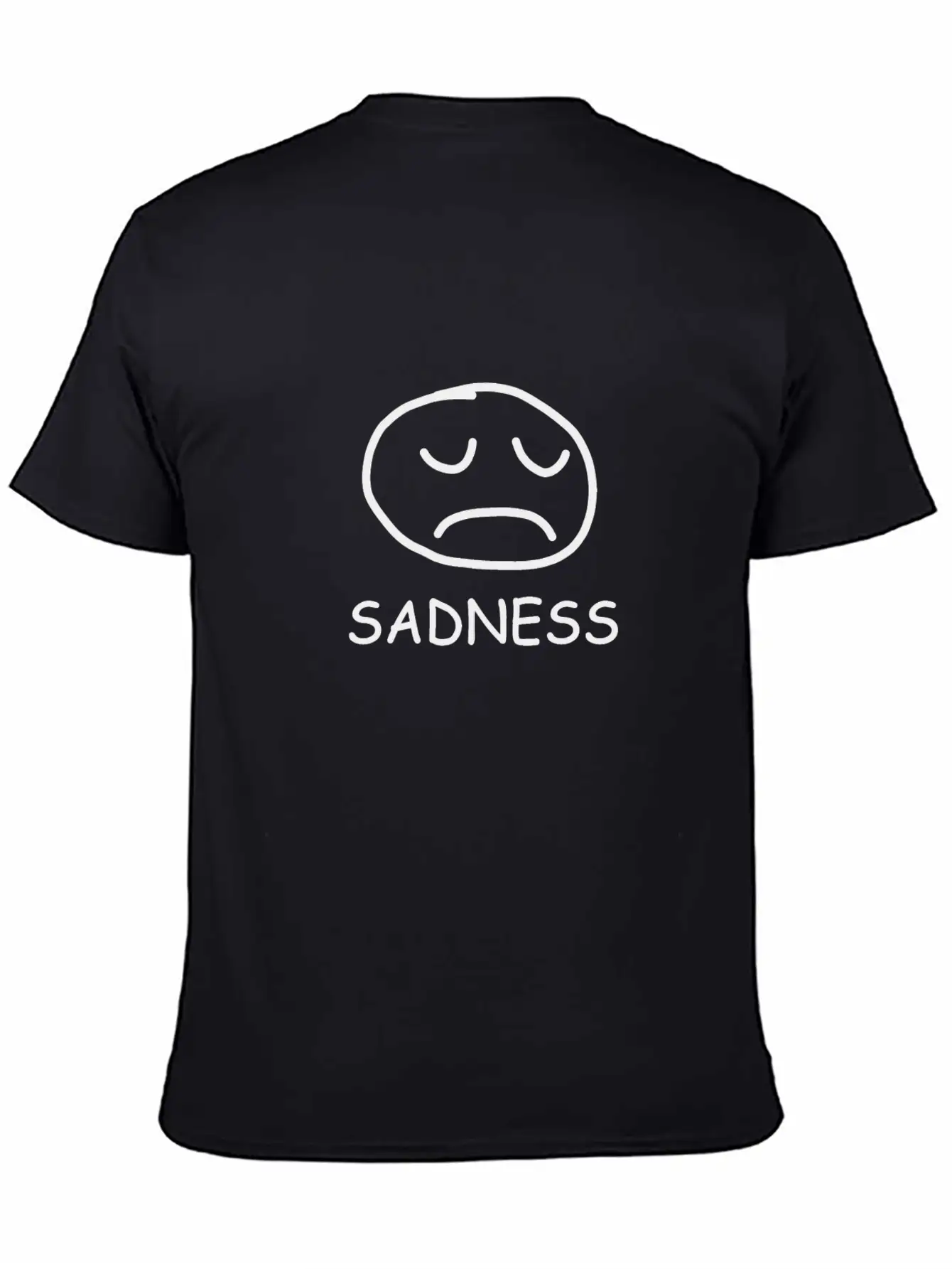 Sadness Casual Graphic T-Shirt – Simple And Comfortable Daily Wear