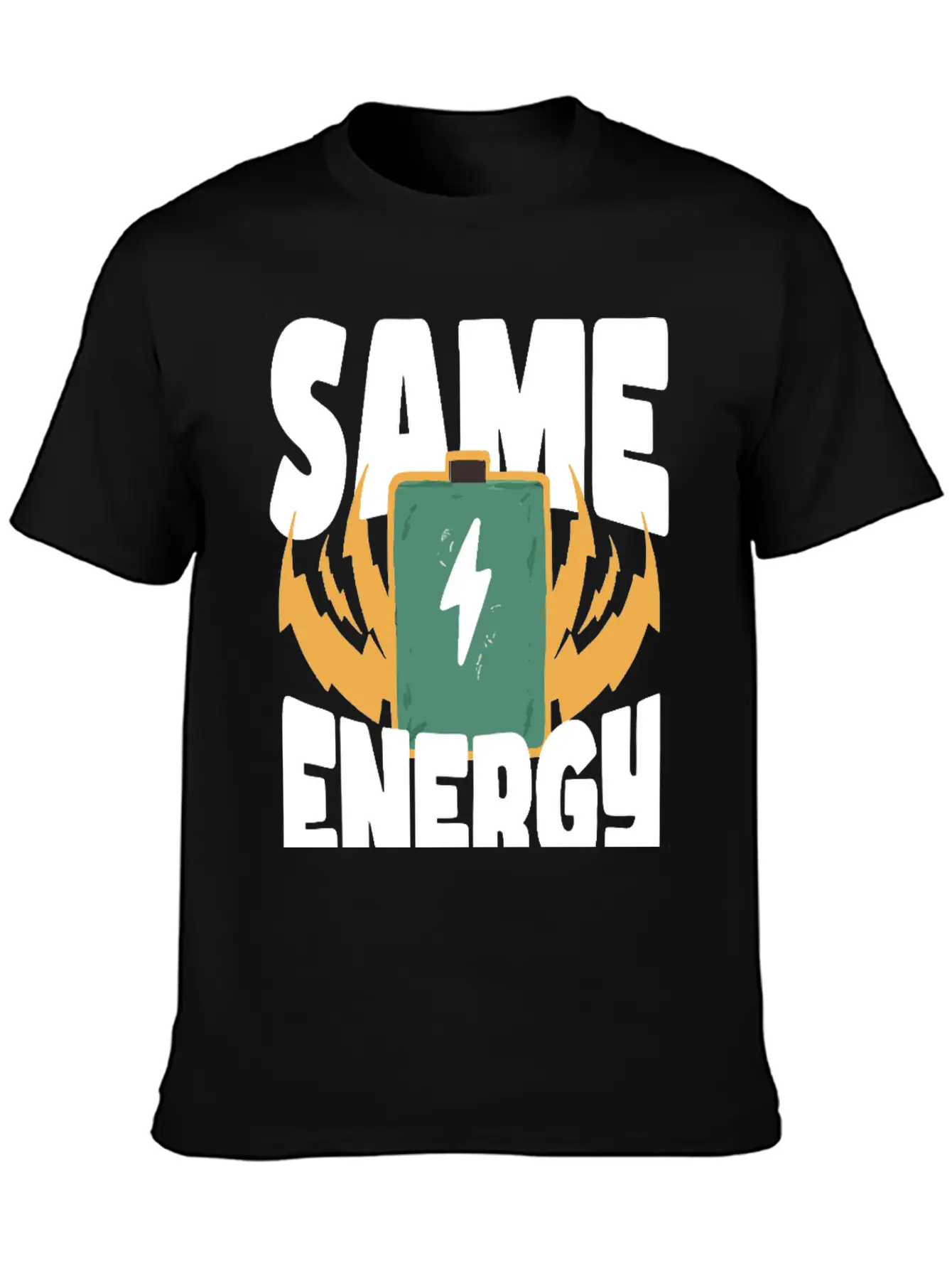 Same Energy – Perfect Match Casual Graphic T-Shirt – Simple And Comfortable Daily Wear