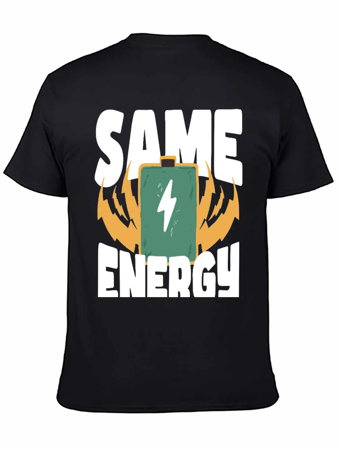 Same Energy – Perfect Match Casual Graphic T-Shirt – Simple And Comfortable Daily Wear